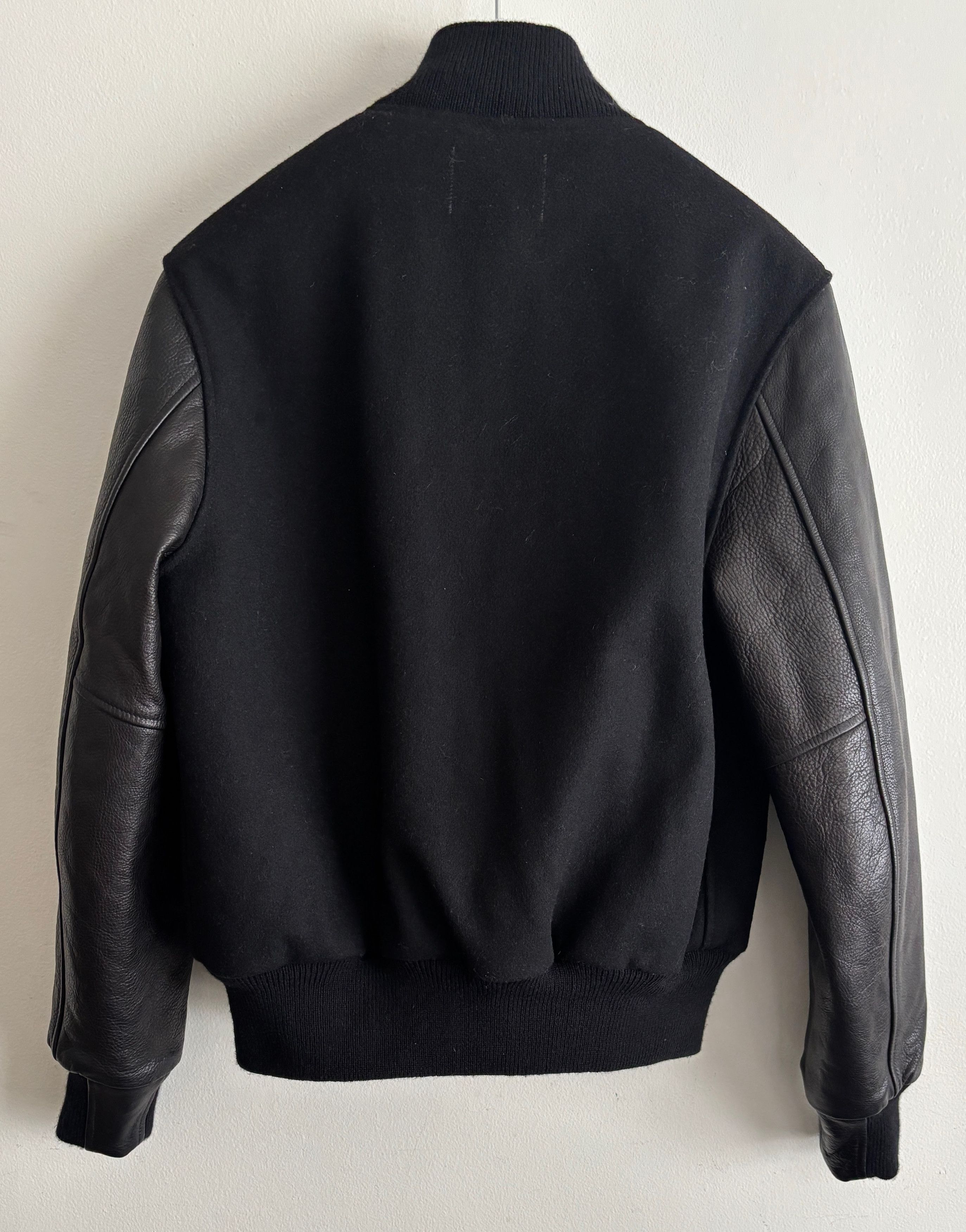 Golden Bear $850 Reigning Champ Leather Wool Varsity Jacket -S /M Size US M / EU 48-50 / 2 - 12 Thumbnail