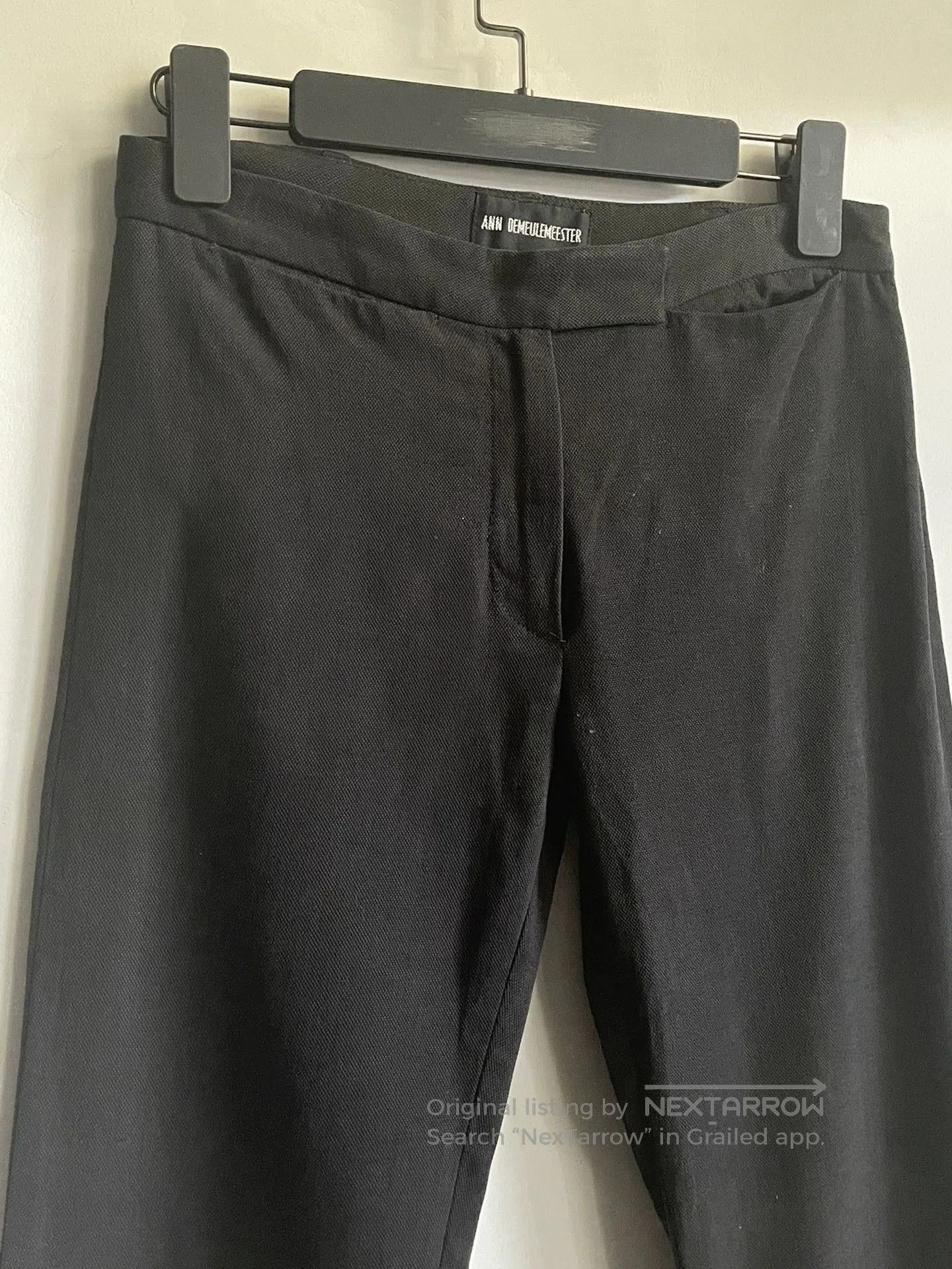Ann Demeulemeester Ann Demeulemeester Black Riding Pants. Size US 34 / EU 50 - 3 Thumbnail