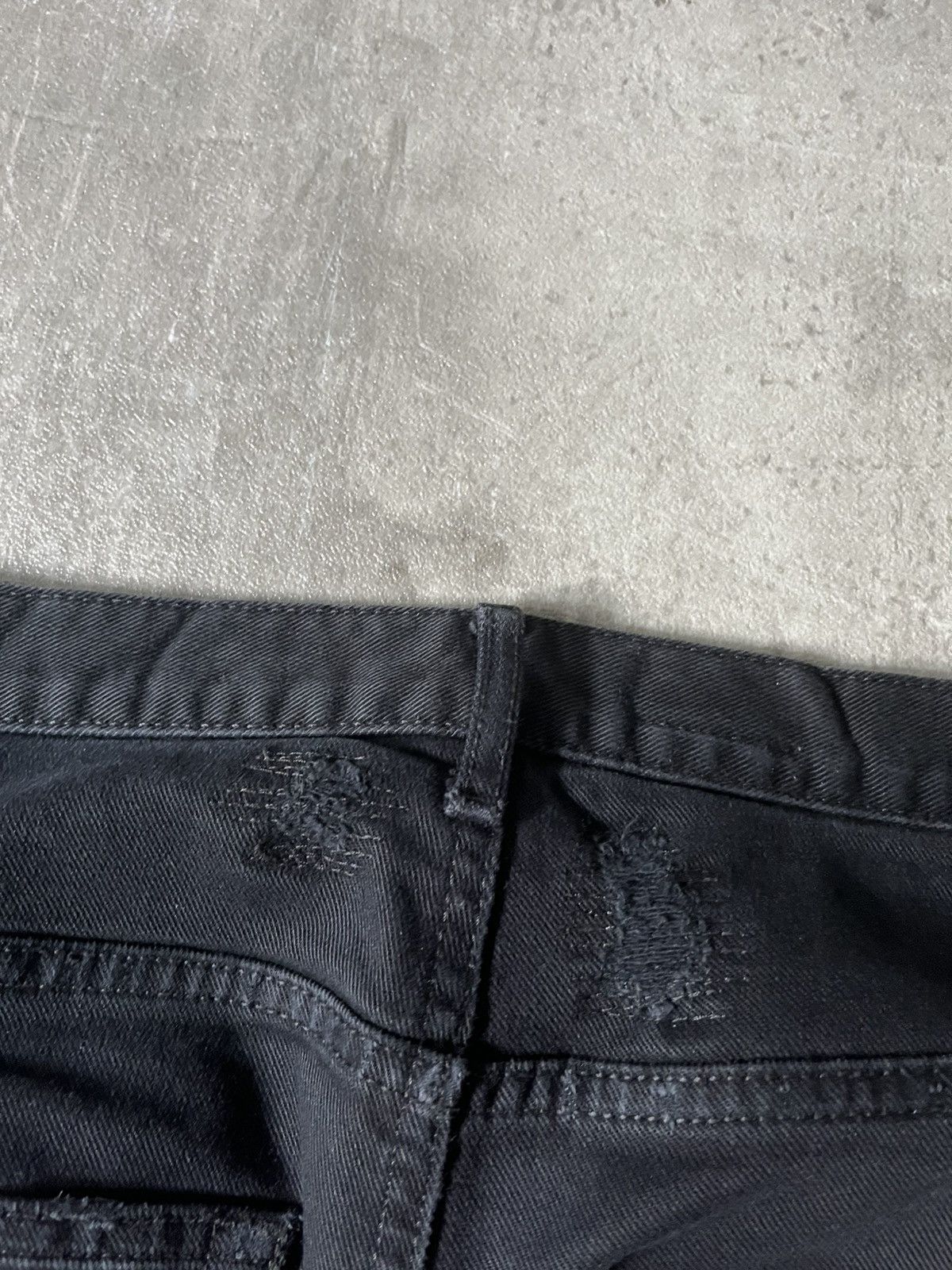 Dior Dior Homme A/W 14 stitched patchwork jeans black Size US 32 / EU 48 - 8 Thumbnail