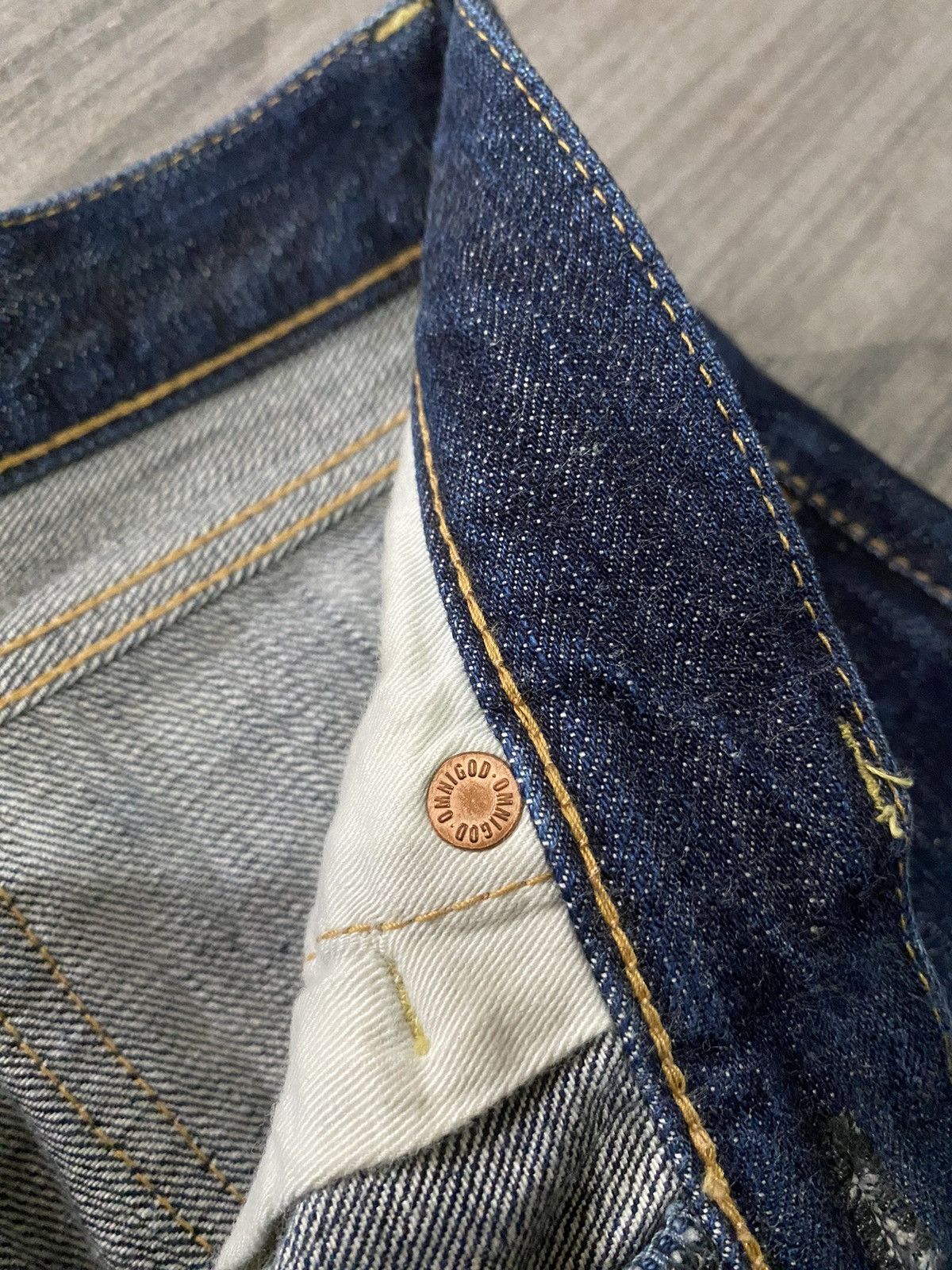 OMNIGOD OMNIGOD SELVEDGE BLUE DENIM JEANS Size US 30 / EU 46 - 9 Thumbnail
