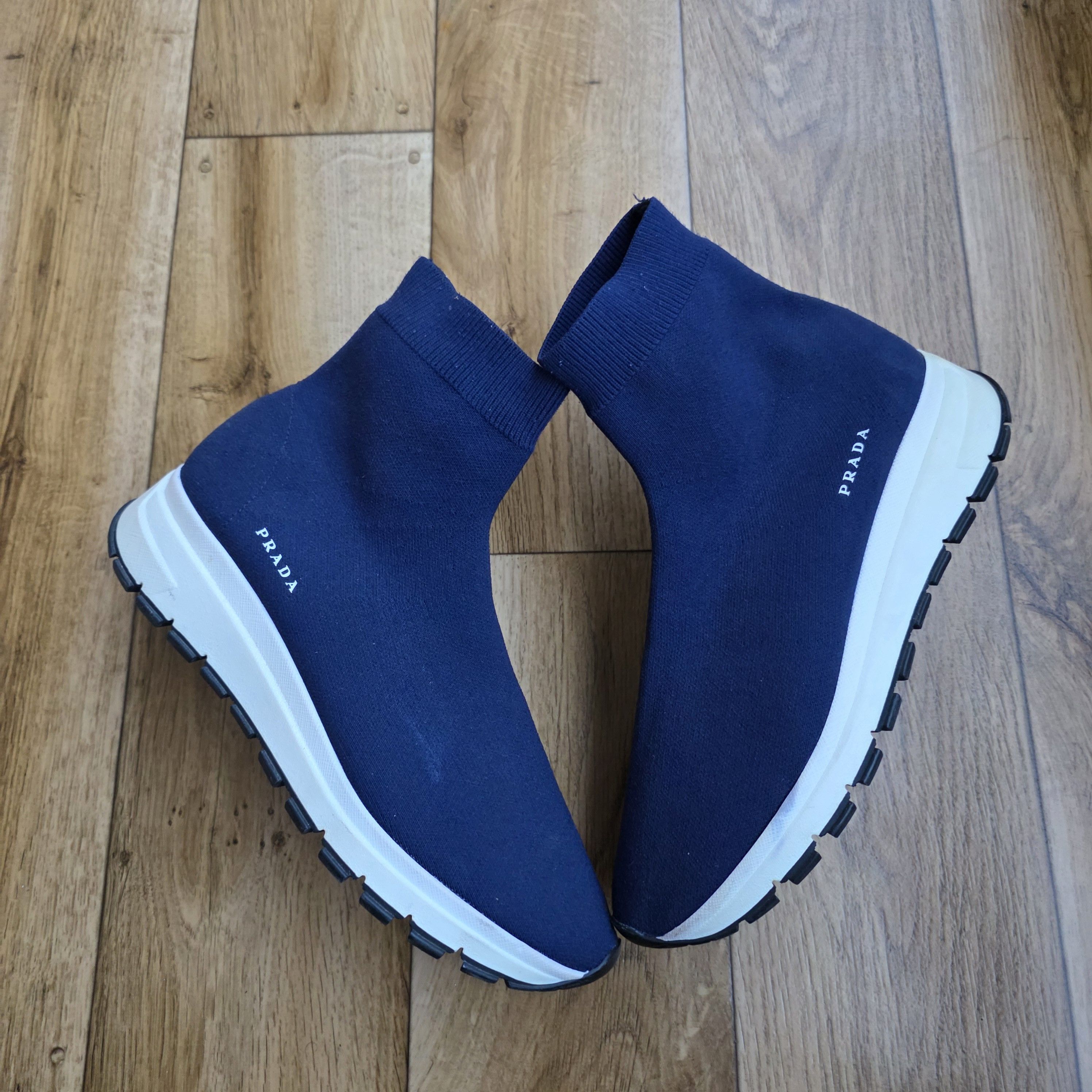 Prada PRADA SOCK ANKLE SNEAKERS Size US 8 / EU 41 - 3 Thumbnail