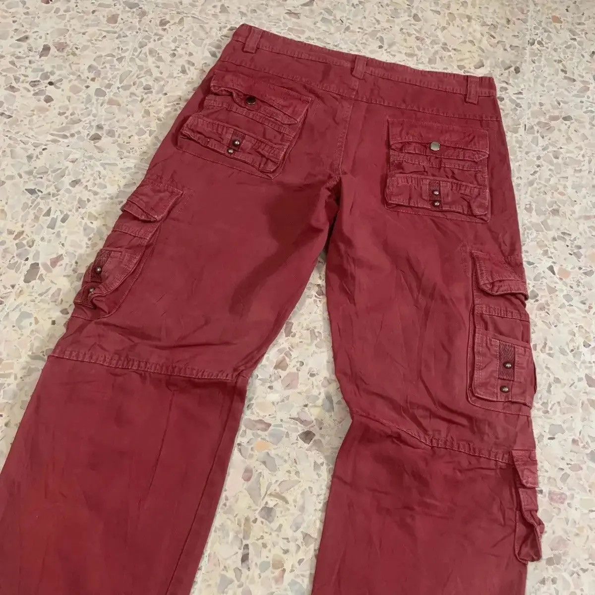 Beauty Beast STEALS💥VTG JAPANESE UTILITY MULTIPOCKET CARGO FADED PANTS Size US 30 / EU 46 - 12 Thumbnail