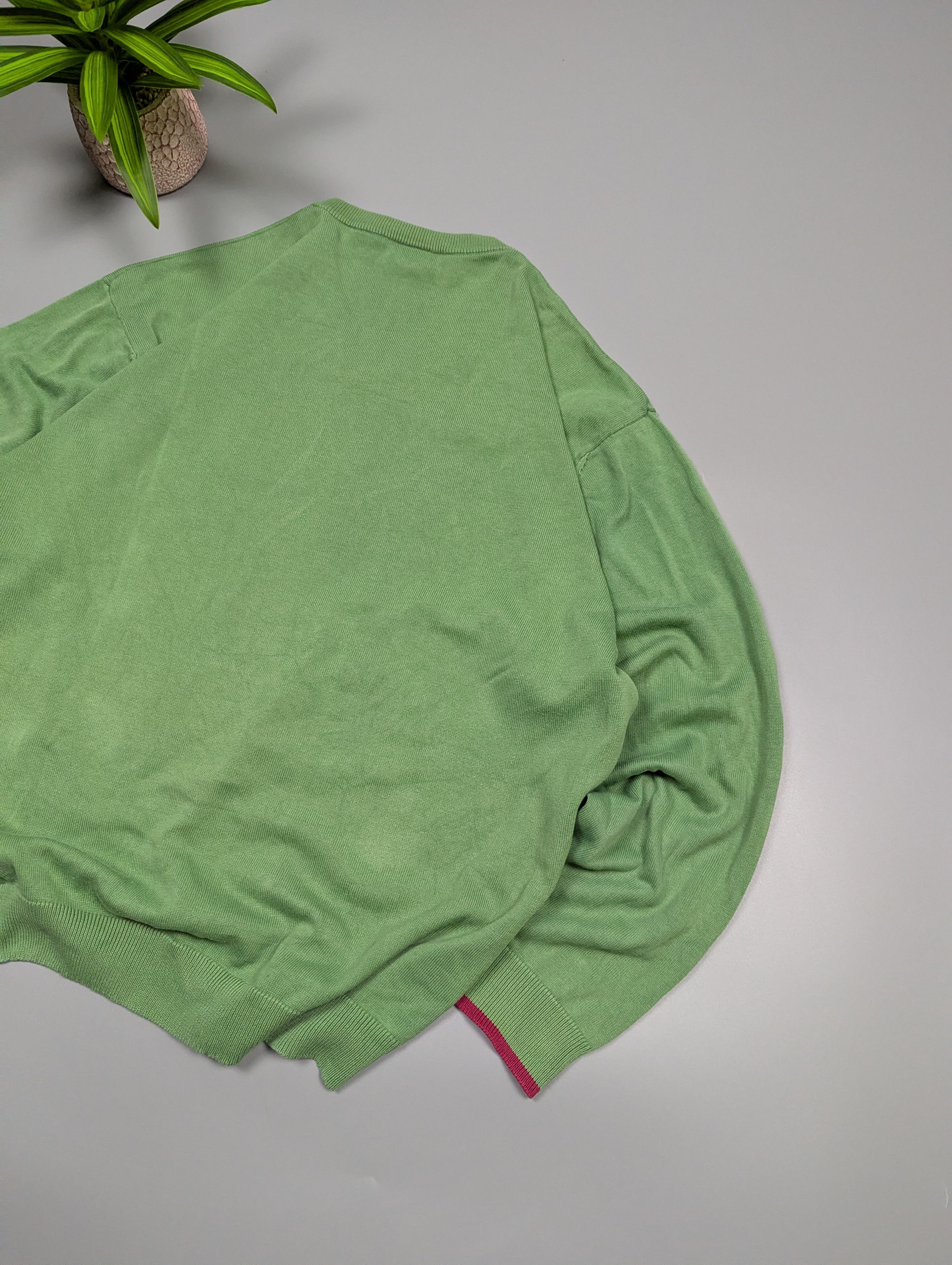 Lacoste Classic Lacoste Vintage Tennis Sweater Moss Green Size XXL / US 16-18 / IT 52-54 - 14 Thumbnail