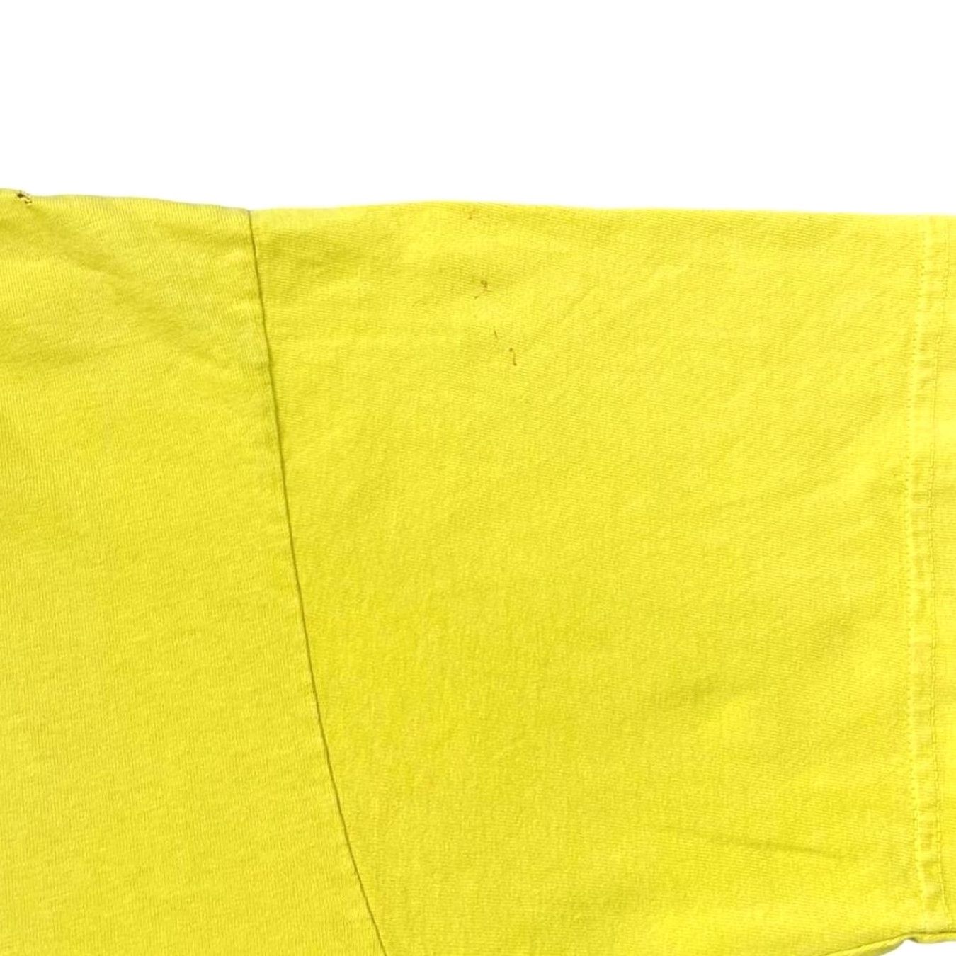 Obey OBEY T-Shirt Short Sleeve Rose Spellout Graphic Yellow Classic Skater Logo Mens M Size US M / EU 48-50 / 2 - 8 Thumbnail