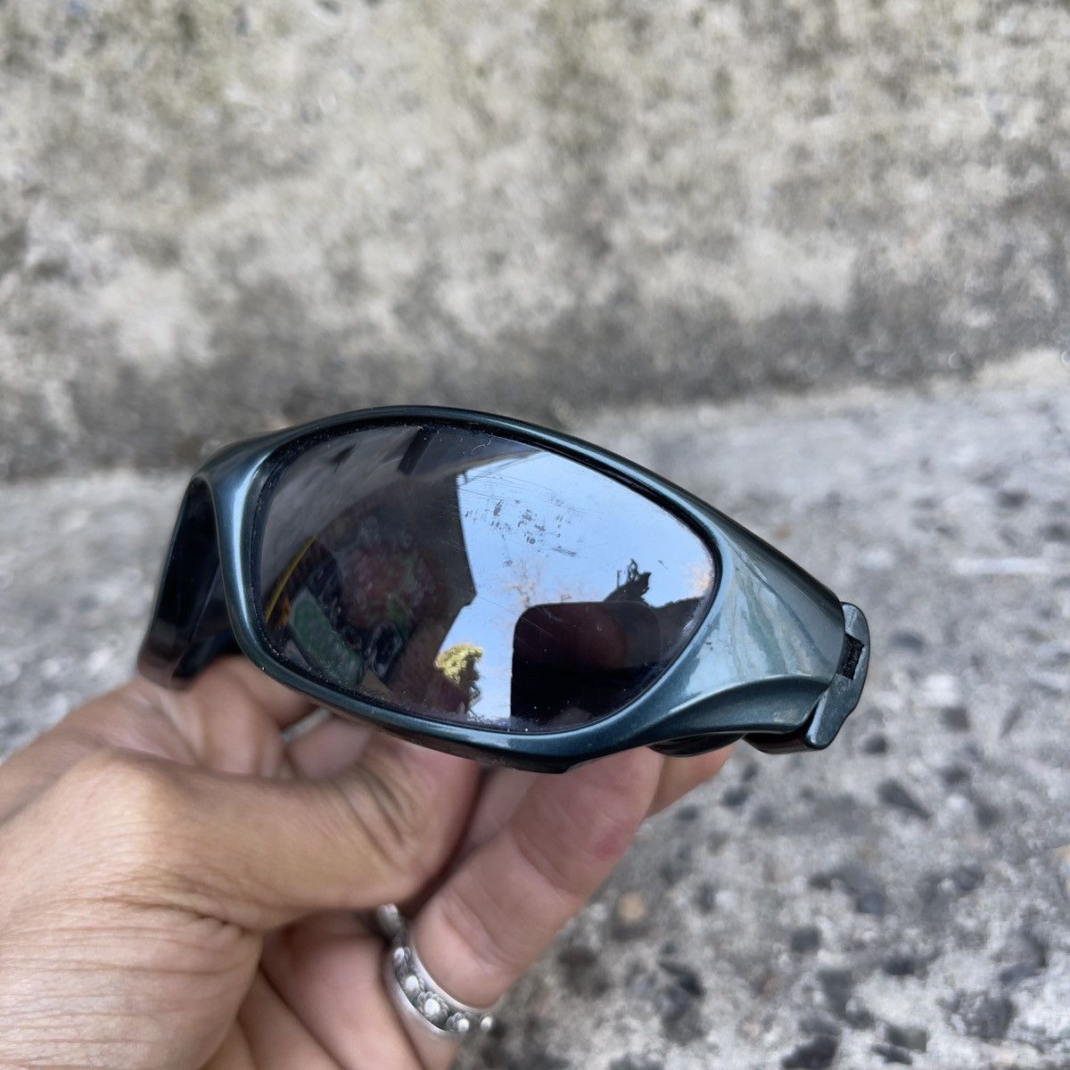 Japanese Brand × Vintage Vintage 90s Juliet Sports Style Sunglasses Size ONE SIZE - 6 Thumbnail