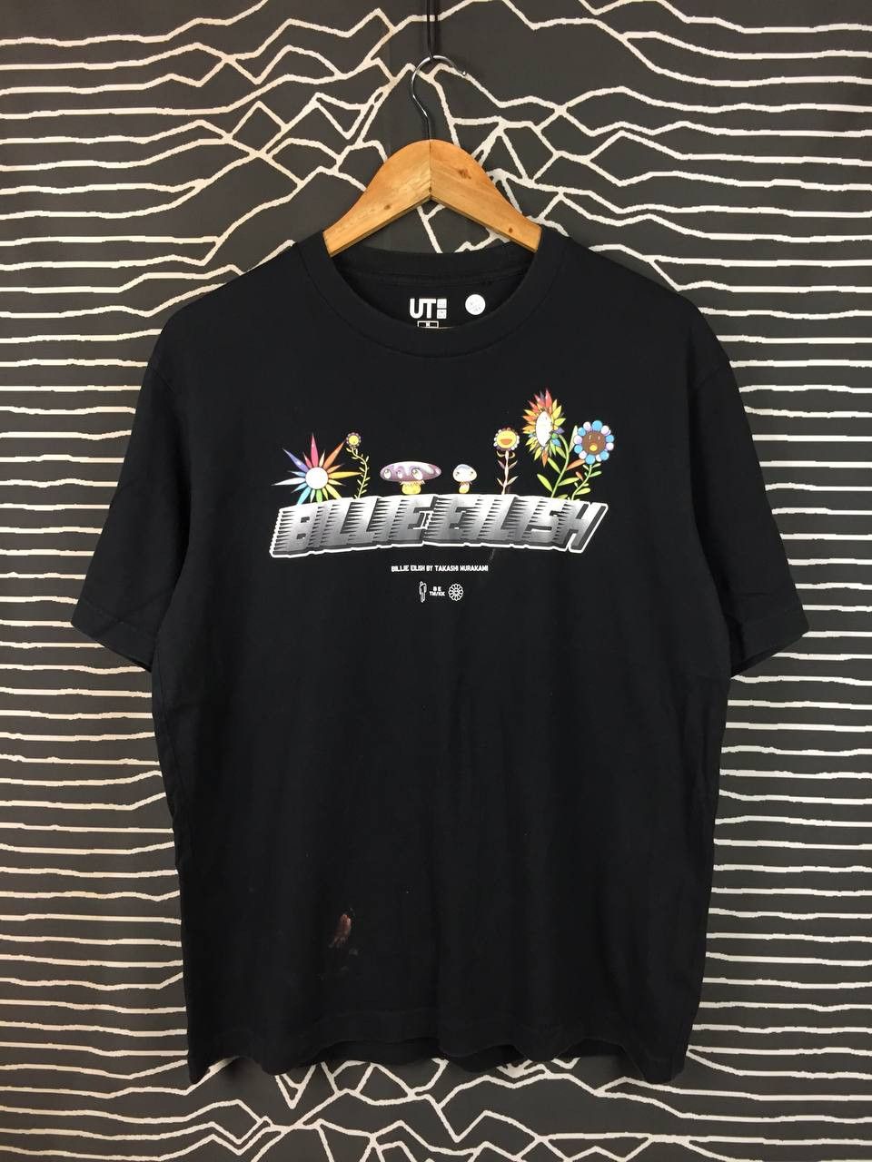 Billie Eilish Uniqlo Billie Eilish Takashi Murakami Kaikai Kiki Flower Tee Size US M / EU 48-50 / 2 - 1 Thumbnail