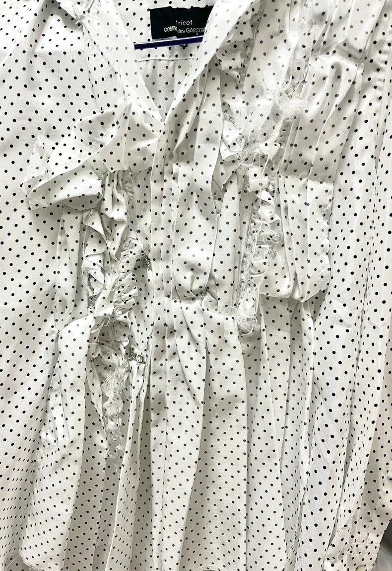 Comme des Garcons Comme Des Garcons Polka-dot shirt Size M / US 6-8 / IT 42-44 - 4 Thumbnail