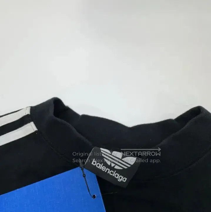 Balenciaga Balenciaga x adidas Originals Black Logo T-Shirt. Size US M / EU 48-50 / 2 - 4 Thumbnail