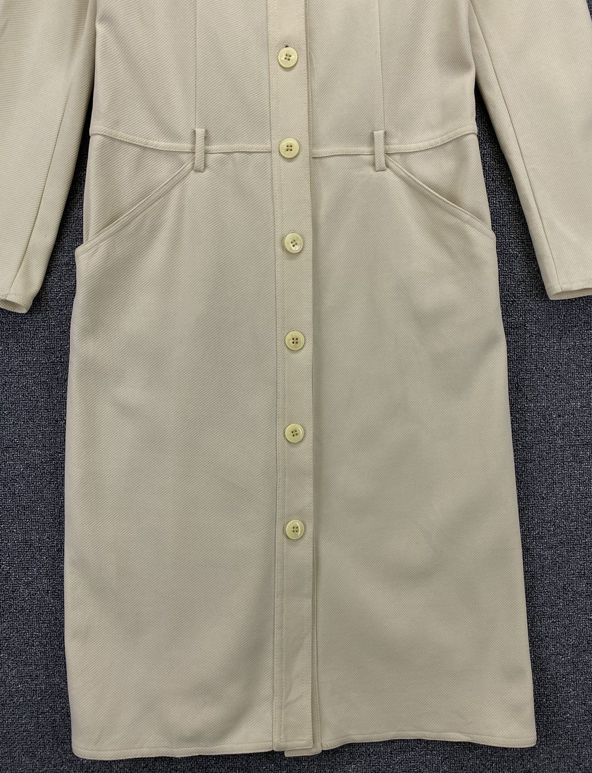 Miu Miu × Prada Vintage Miu Miu Prada Button Up Long Coat Jacket Size M / US 6-8 / IT 42-44 - 10 Thumbnail