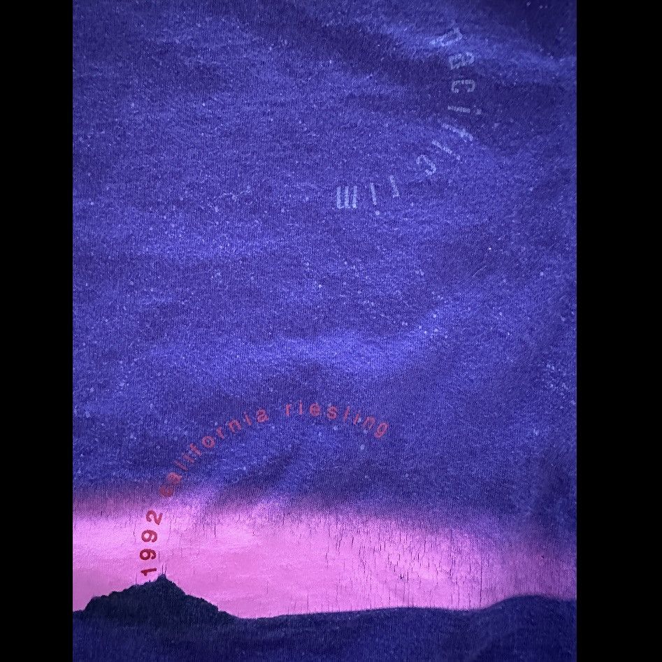 Jerzees 1990s BONNY DOON VINEYARDS PACIFIC RIM RIESLING WINE TSHIRT Size US XL / EU 56 / 4 - 4 Thumbnail