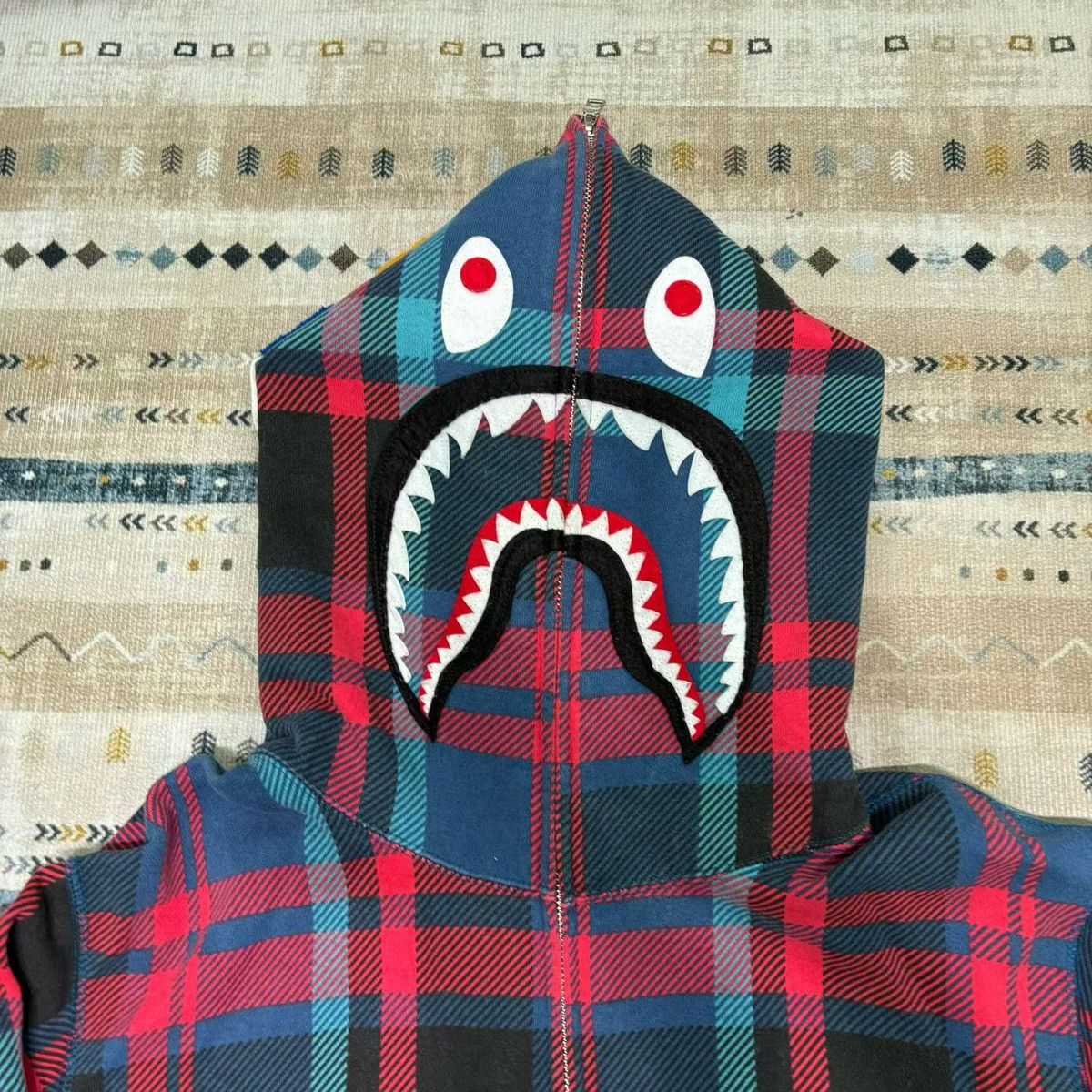 Bape BAPE SHARK FULL ZIP HOODIE Size US XXL / EU 58 / 5 - 3 Thumbnail