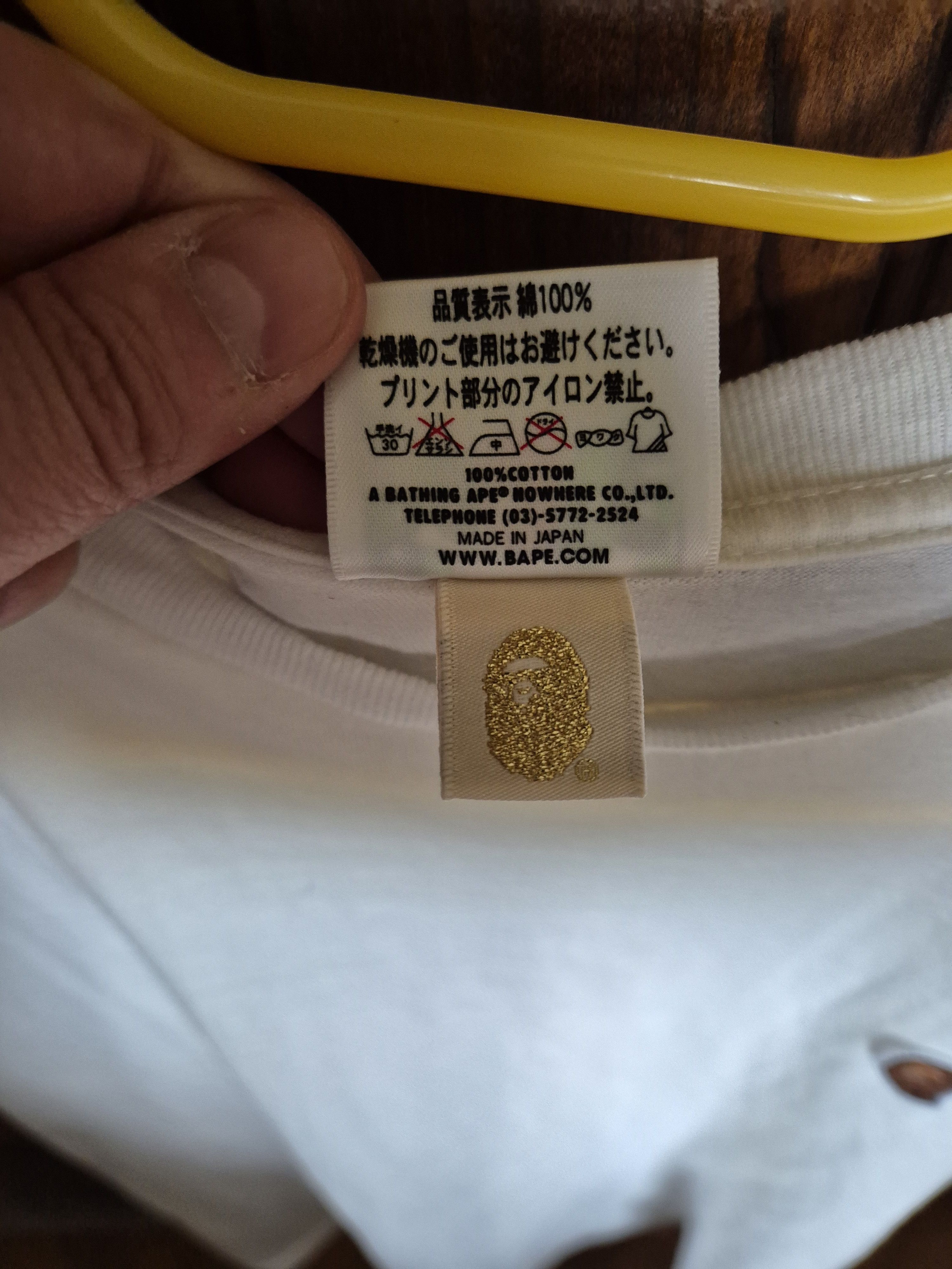 Bape Bape small logo Size US L / EU 52-54 / 3 - 4 Thumbnail