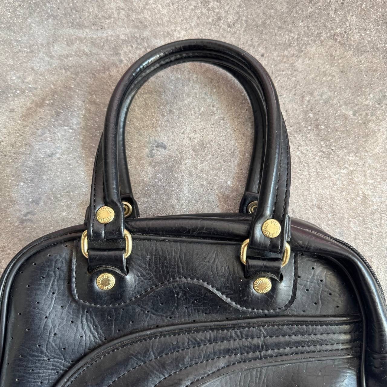 Puma Puma Vintage Y2K Total Black Handle Bag Size ONE SIZE - 5 Thumbnail