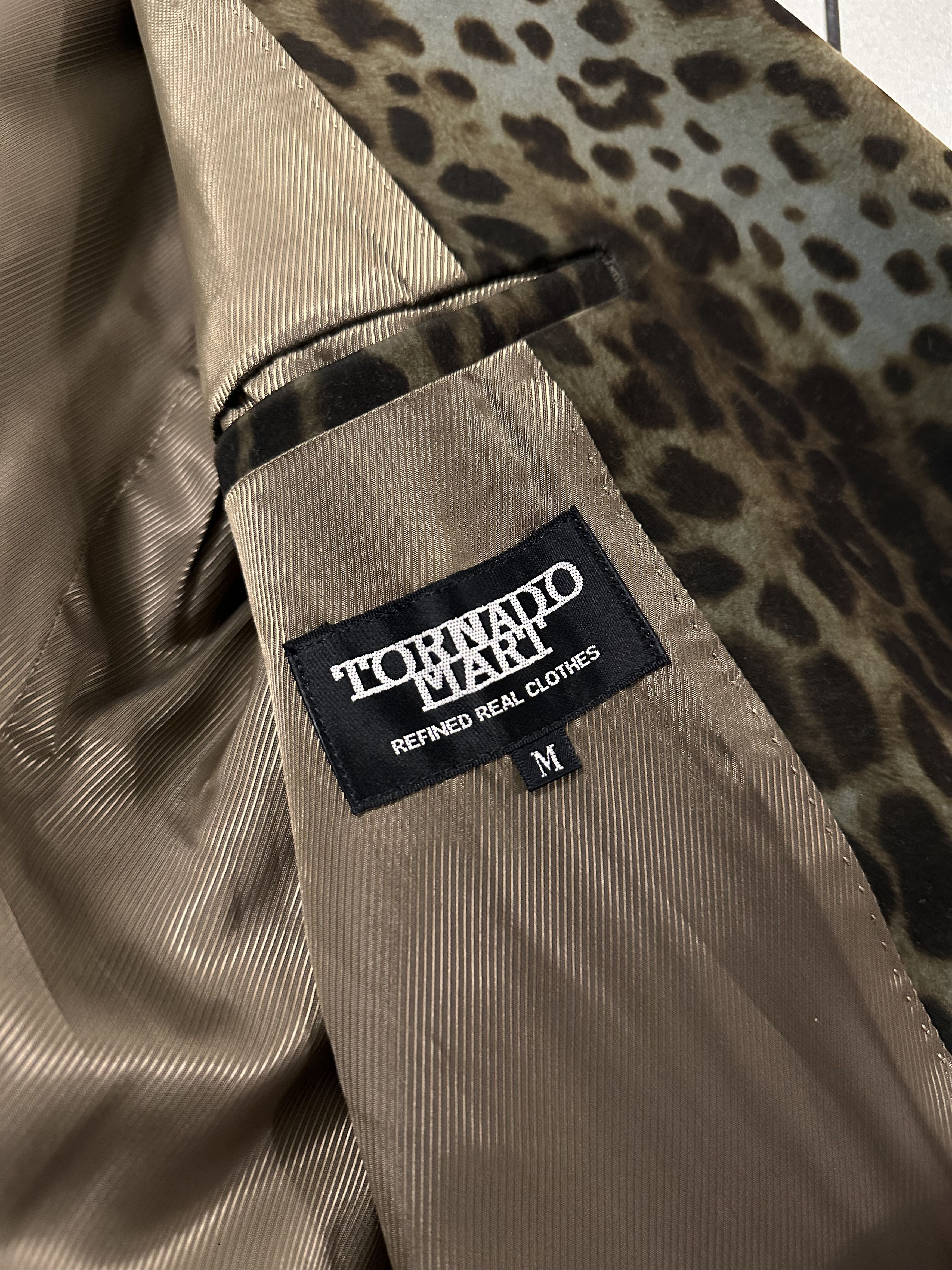 Tornado Mart 90’s Tornado Mart Leopard-Snake Y2k Cyber Coat/Jacket Size US M / EU 48-50 / 2 - 14 Thumbnail