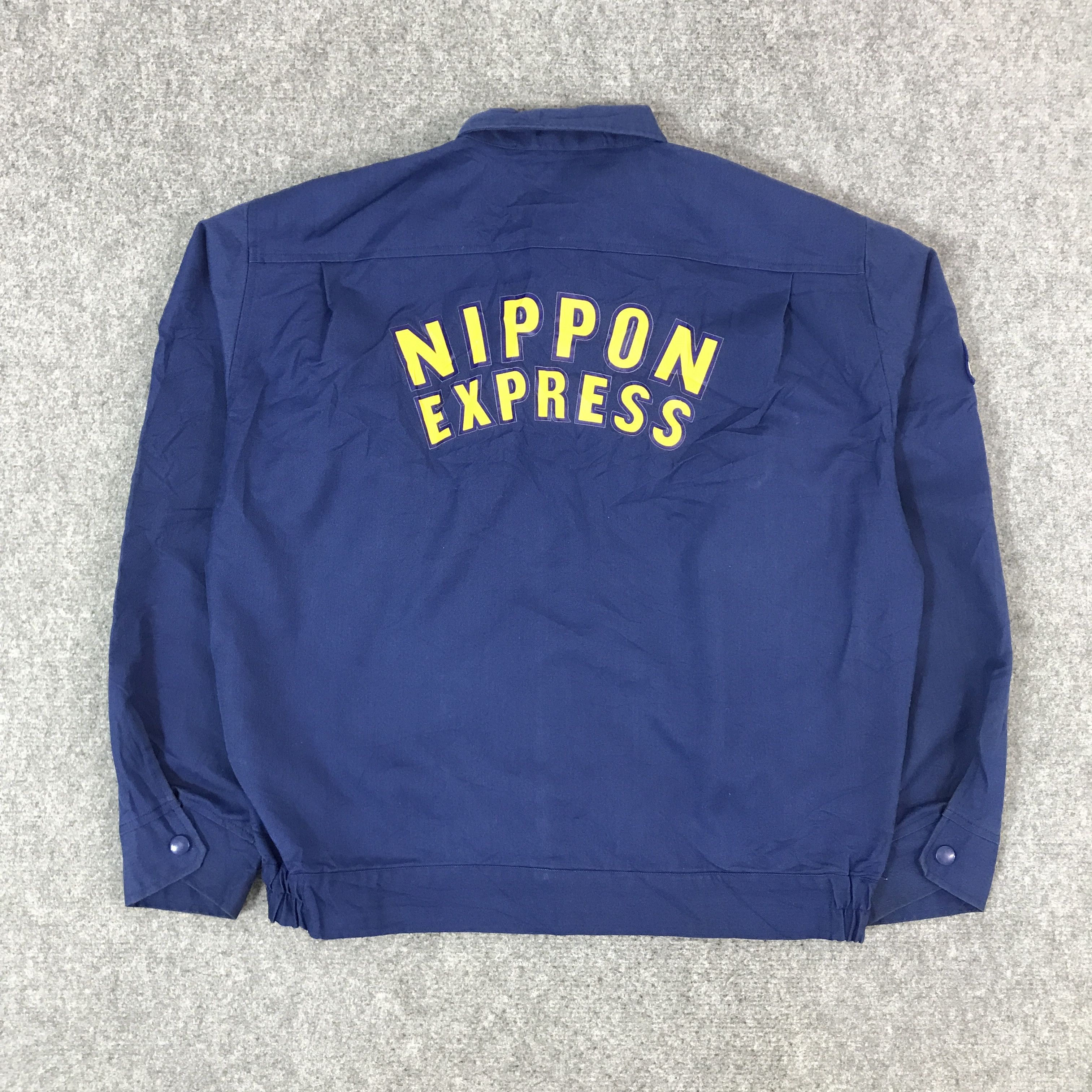 Japanese Brand NIPPON EXPRESS JAPAN UNIFORM JACKET Size US L / EU 52-54 / 3 - 1 Thumbnail