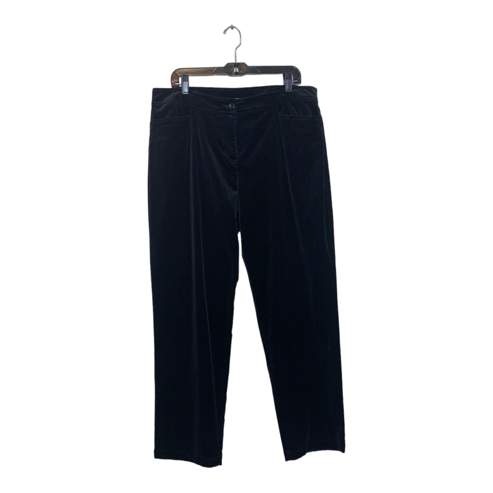 Eileen Fisher Eileen Fisher velvet straight legs dress pants size Large Size 38" / US 16 / IT 52 - 14 Thumbnail