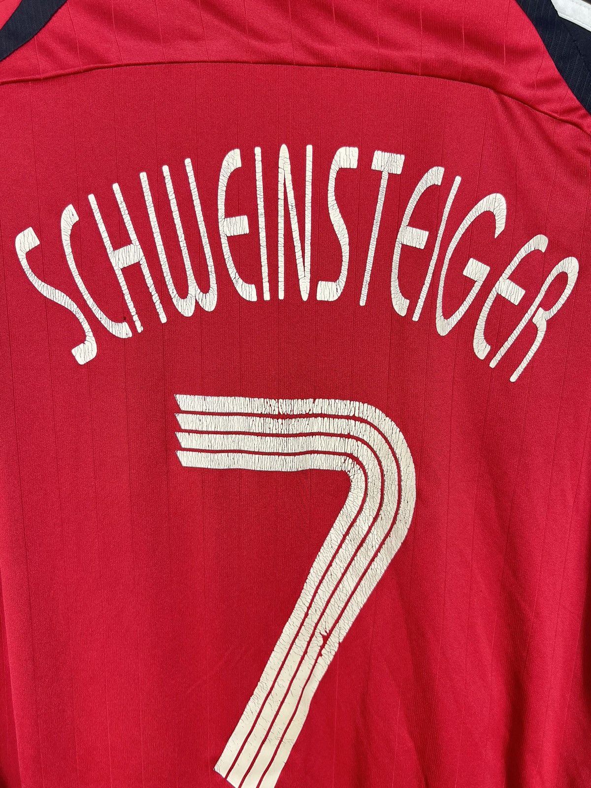 Adidas Adidas Germany 2005/07 Schweinsteiger Away Soccer Jersey Size US XL / EU 56 / 4 - 5 Thumbnail