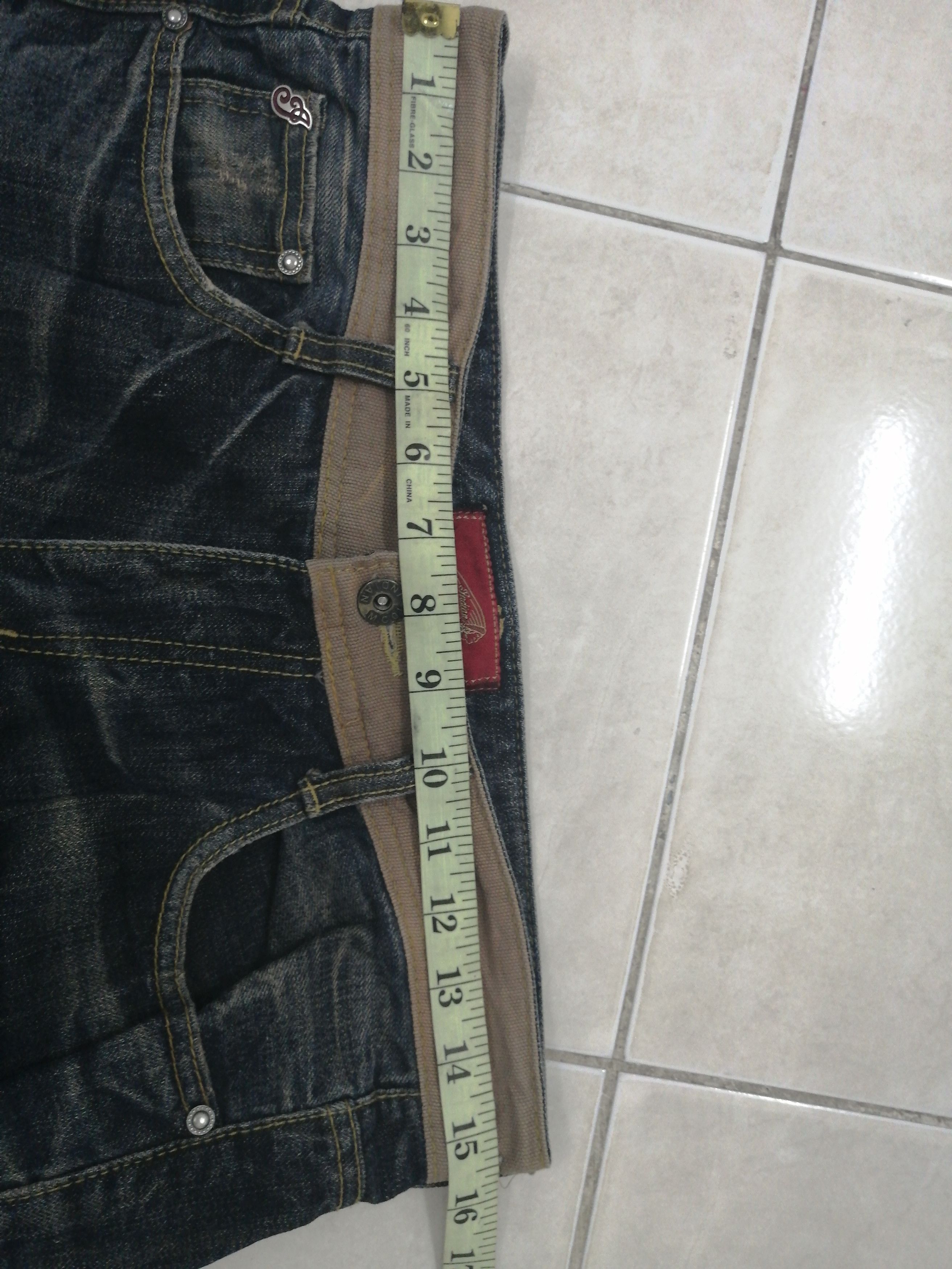 Indian Motorcycle Indian Motercycles distress jean Size US 31 - 8 Thumbnail