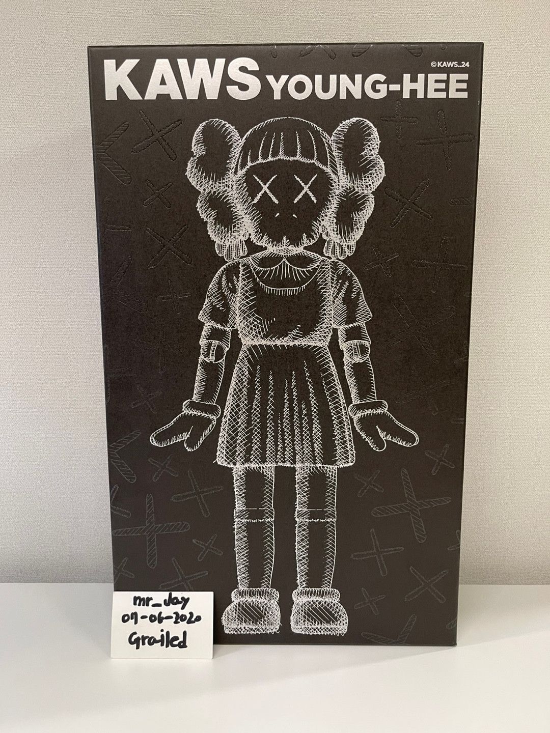 Kaws × Medicom Toy Kaws x Squid Game Young-Hee Vinyl Figure Grey Size ONE SIZE - 5 Thumbnail