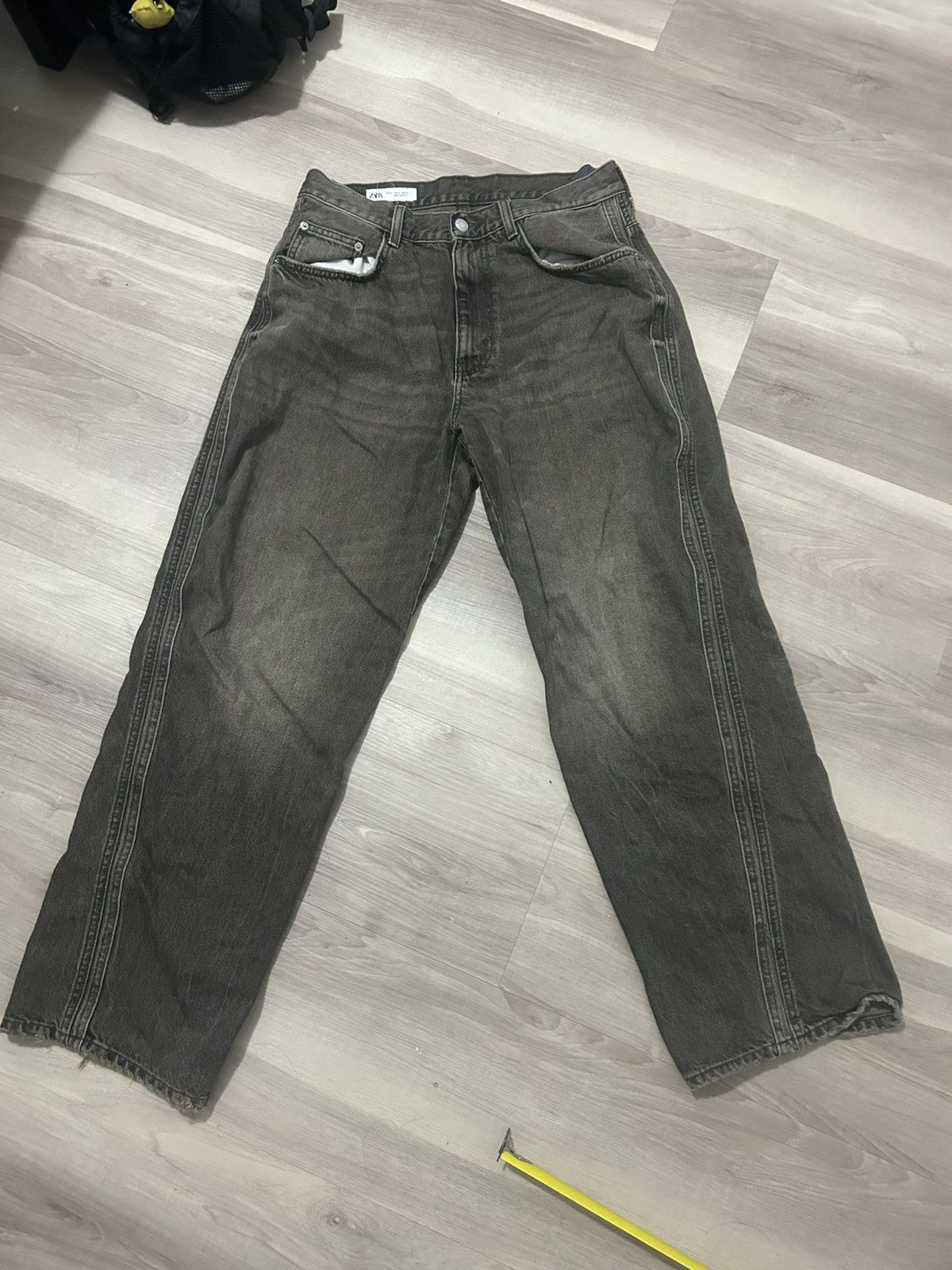 Zara Gray Zara Jeans Size US 32 / EU 48 - 1 Thumbnail