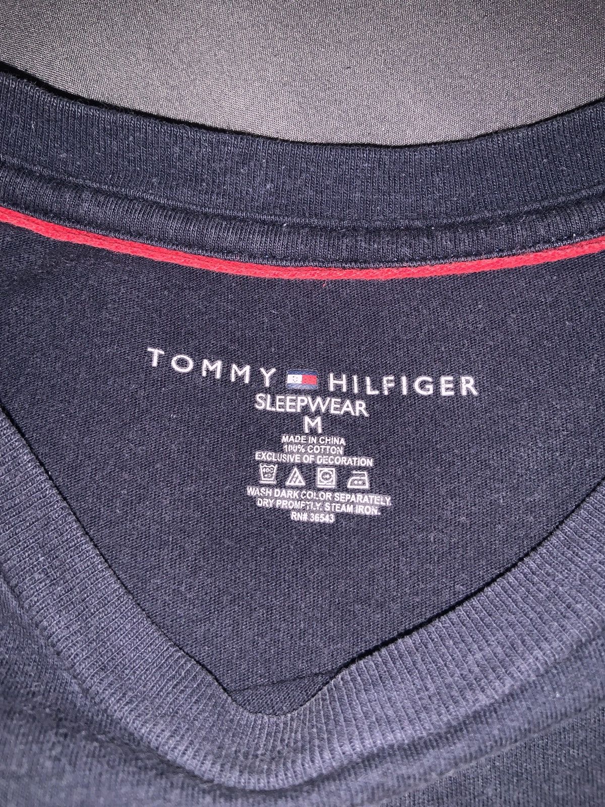 Tommy Hilfiger Tommy Hilfiger - Navy Blue T Shirt - Size Medium Size US M / EU 48-50 / 2 - 3 Thumbnail