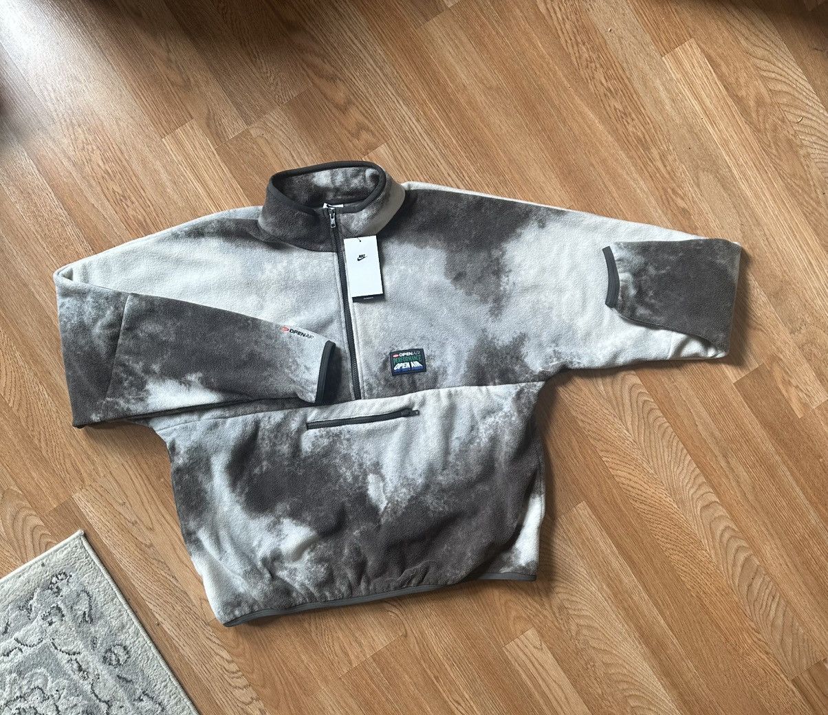 Nike Nike Mens Open Air Long Sleeve Pullover Fleece Size US L / EU 52-54 / 3 - 1 Thumbnail