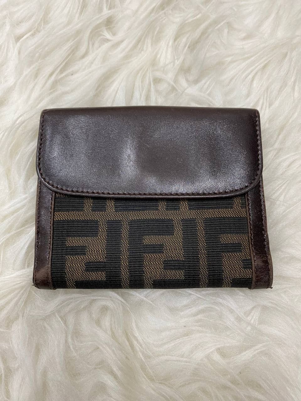 Fendi Fendi Zucca Bifold Short Wallet Size ONE SIZE - 2 Thumbnail