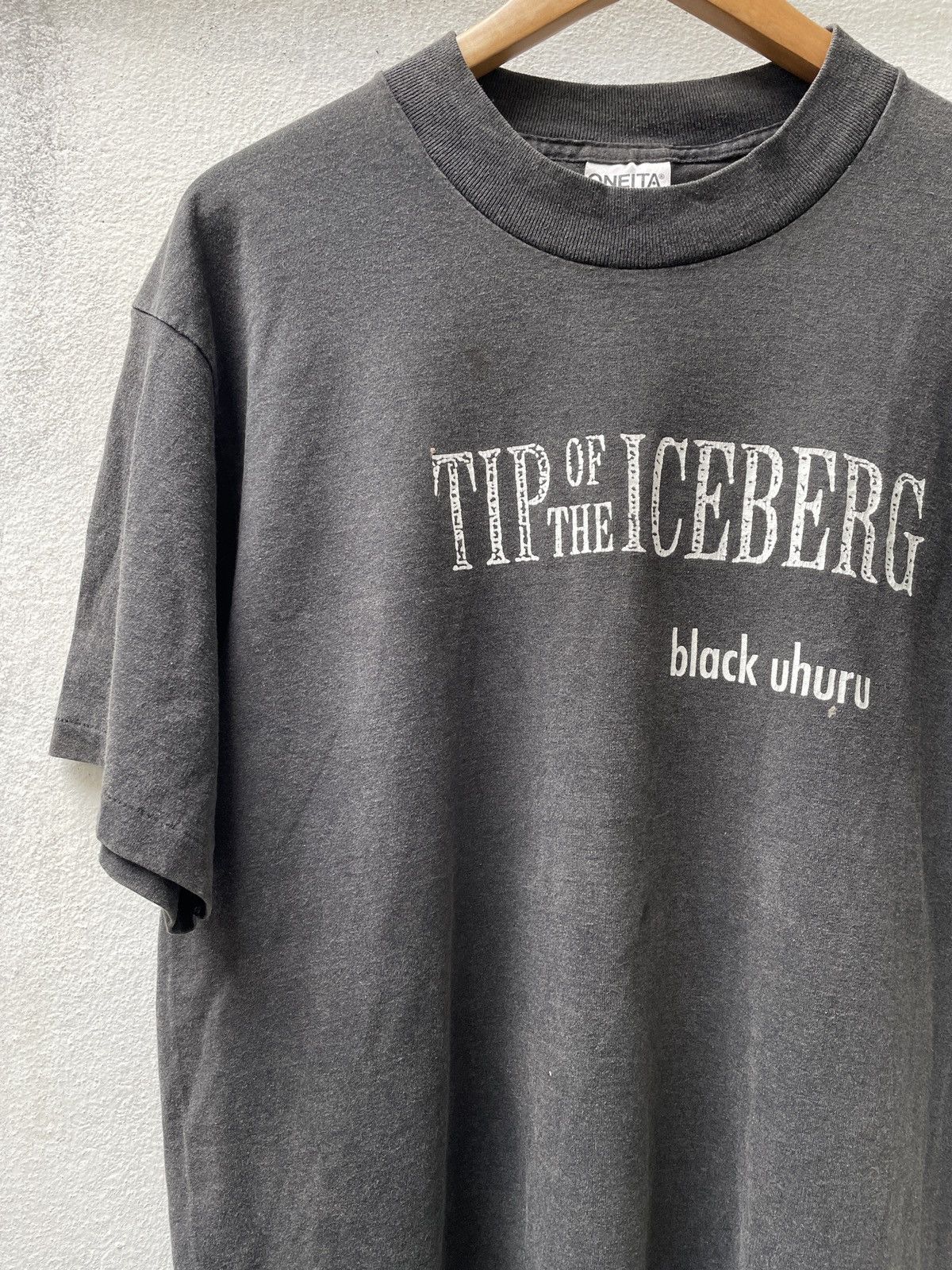 Band Tees × Rap Tees × Vintage Vintage 90s Black Uhuru Reggae Band T-Shirt Oneita USA XL Size US L / EU 52-54 / 3 - 2 Thumbnail