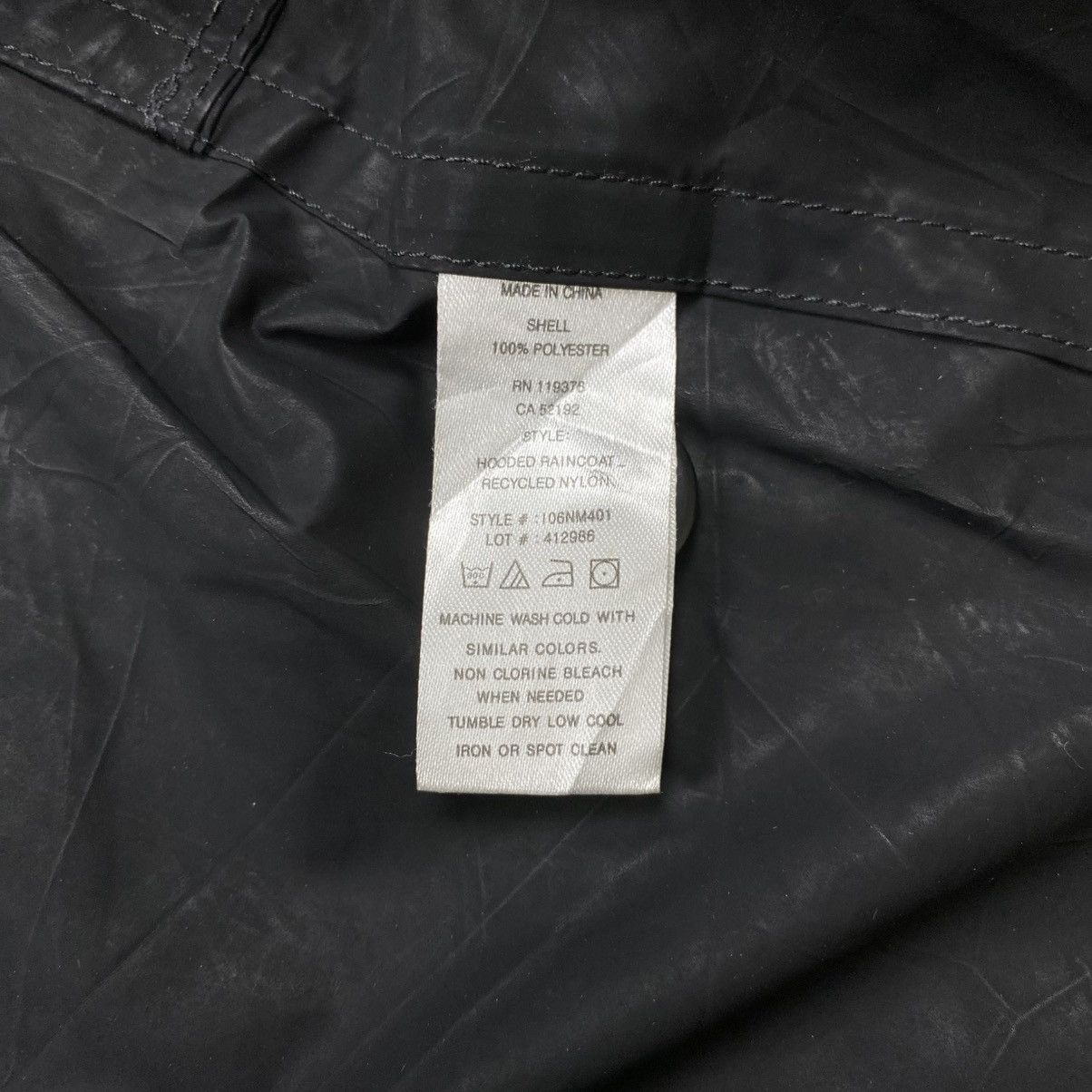 Helmut Lang Helmut lang hooded raincoat recycled nylon jacket Size US XL / EU 56 / 4 - 12 Thumbnail