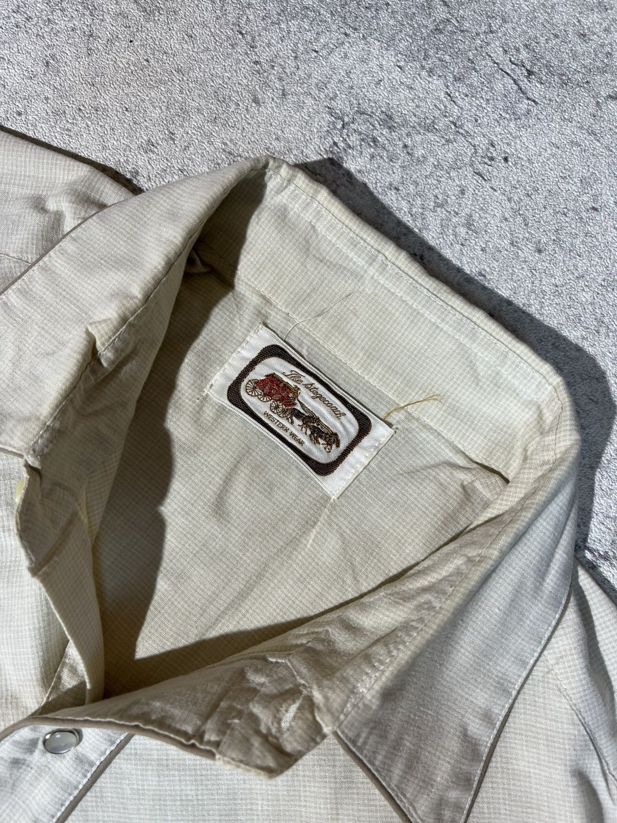 Vintage VINTAGE The stagecooch westren wear shirt Size US L / EU 52-54 / 3 - 6 Thumbnail