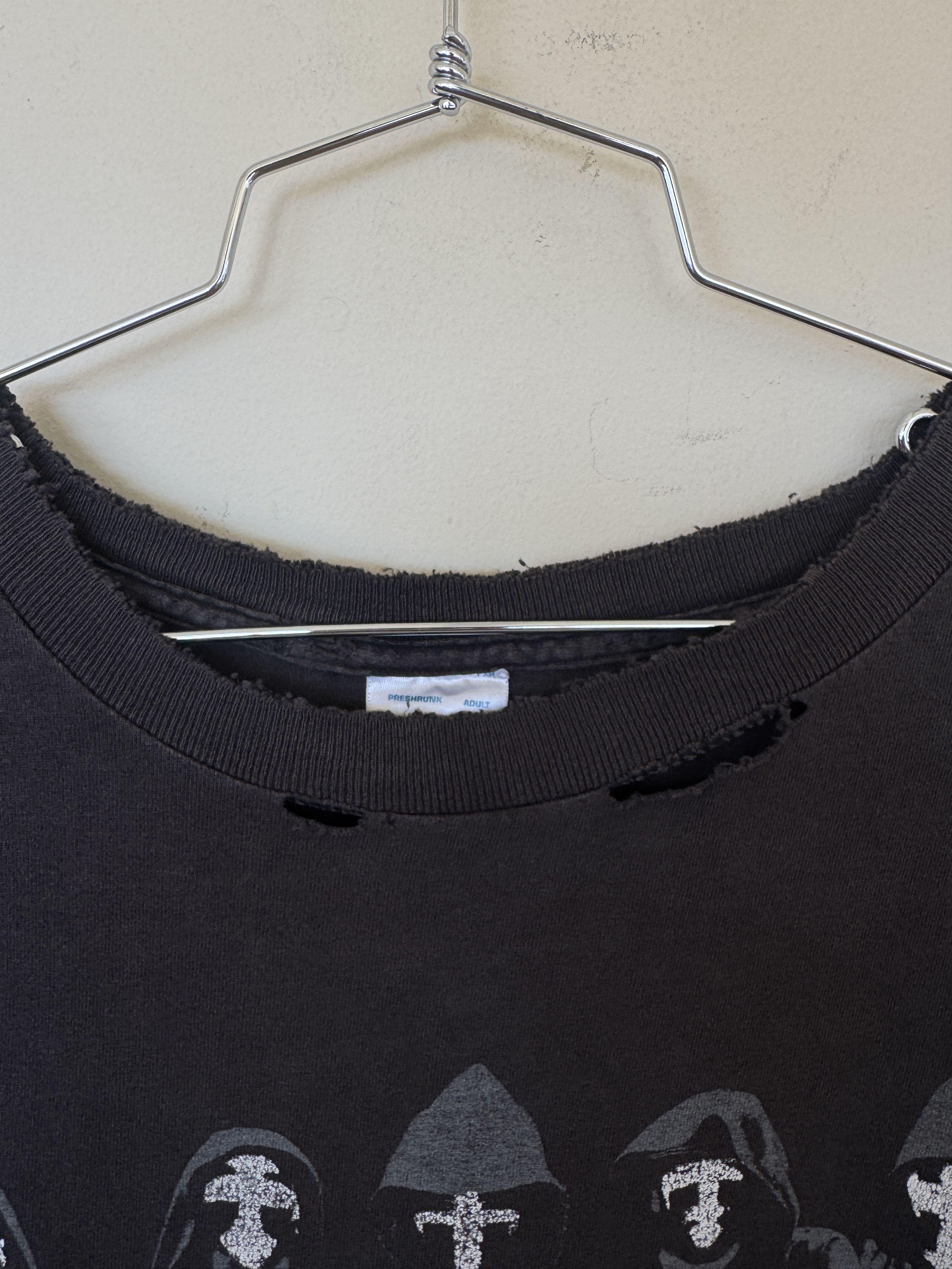 Vintage Dark Lotus Distressed Vintage Tee Size US XXL / EU 58 / 5 - 3 Thumbnail