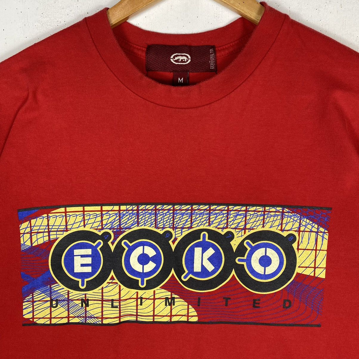 Ecko Unltd. × Vintage VINTAGE ECKO UNLIMITED FALL 2000 ECKO MENS COLLECTION TEE Size US M / EU 48-50 / 2 - 3 Thumbnail