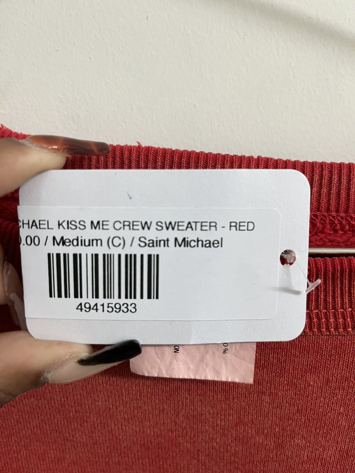 Saint Michael Saint Michael Kiss Me Crew Sweater Size US M / EU 48-50 / 2 - 3 Thumbnail
