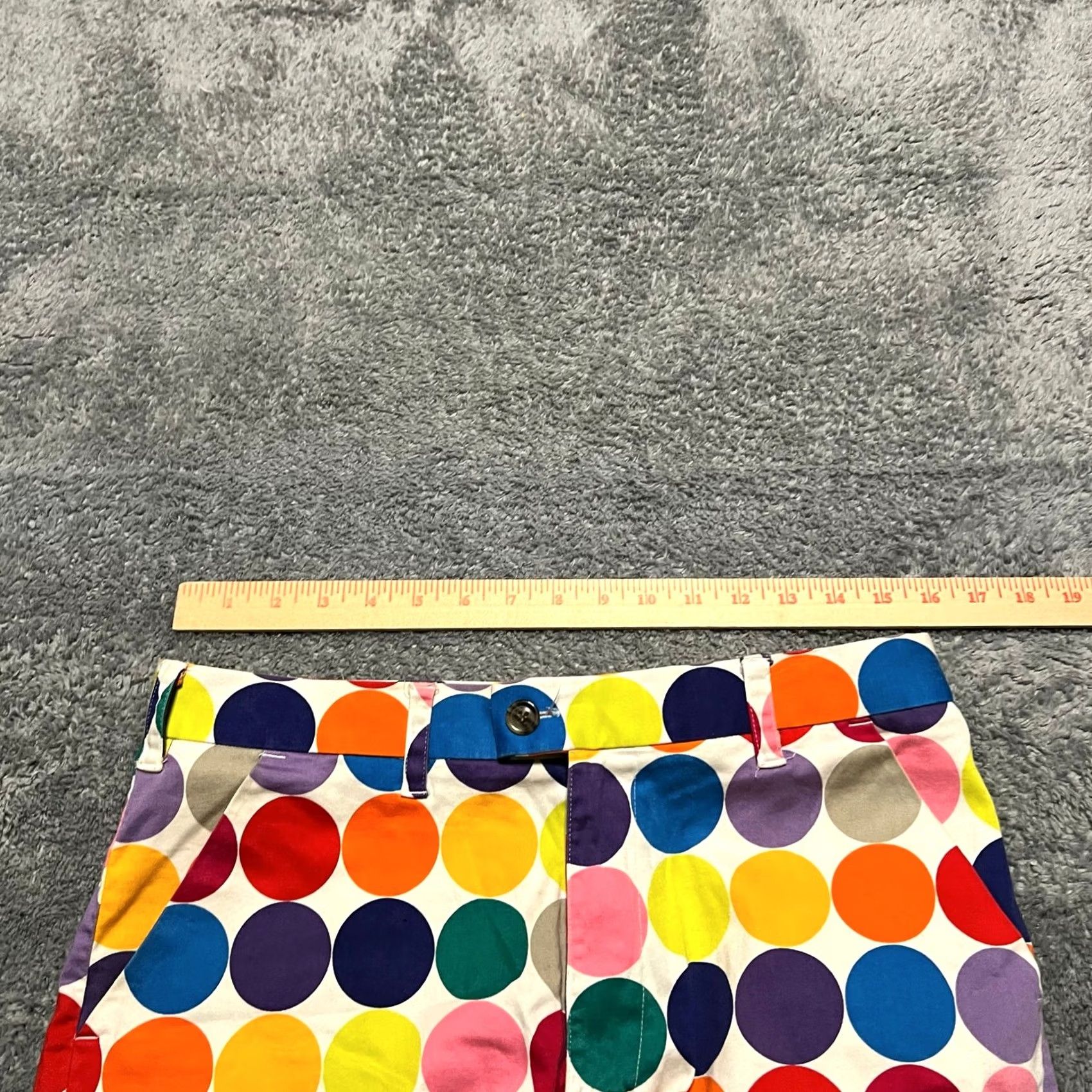 Vintage Loud Mouth Golf Shorts Mens 32 Wild Dots All Over Print Long Size US 32 / EU 48 - 6 Thumbnail