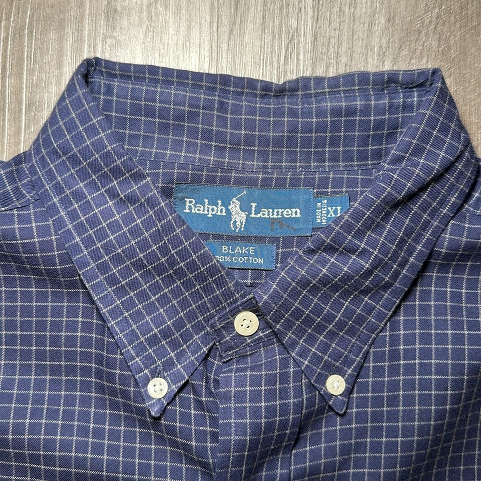 Ralph Lauren Ralph Lauren Blake Checkered Long Sleeve Button Down - XL Size US XL / EU 56 / 4 - 6 Thumbnail