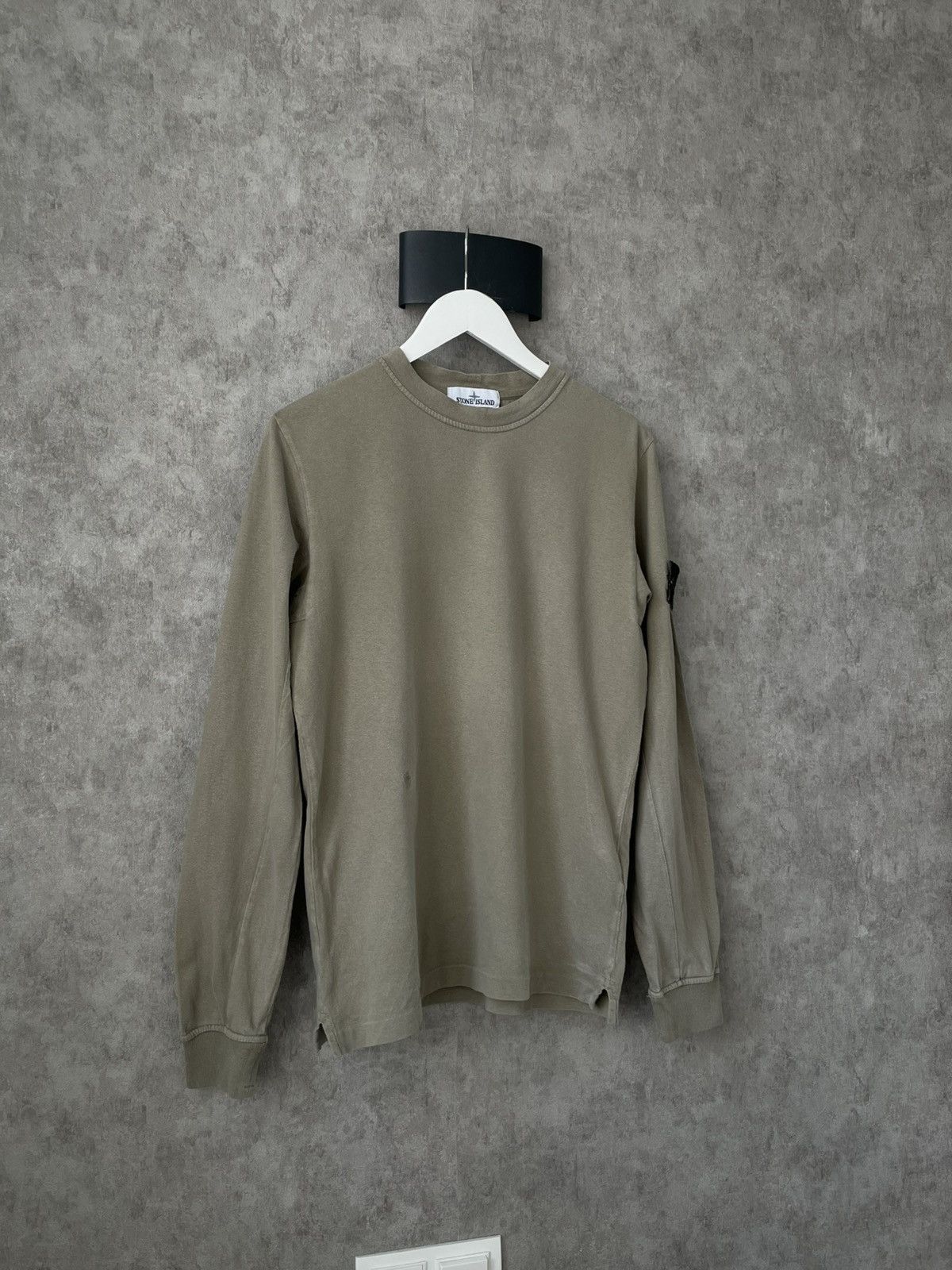 Massimo Osti Stone island khaki long sleeve Size US S / EU 44-46 / 1 - 10 Thumbnail