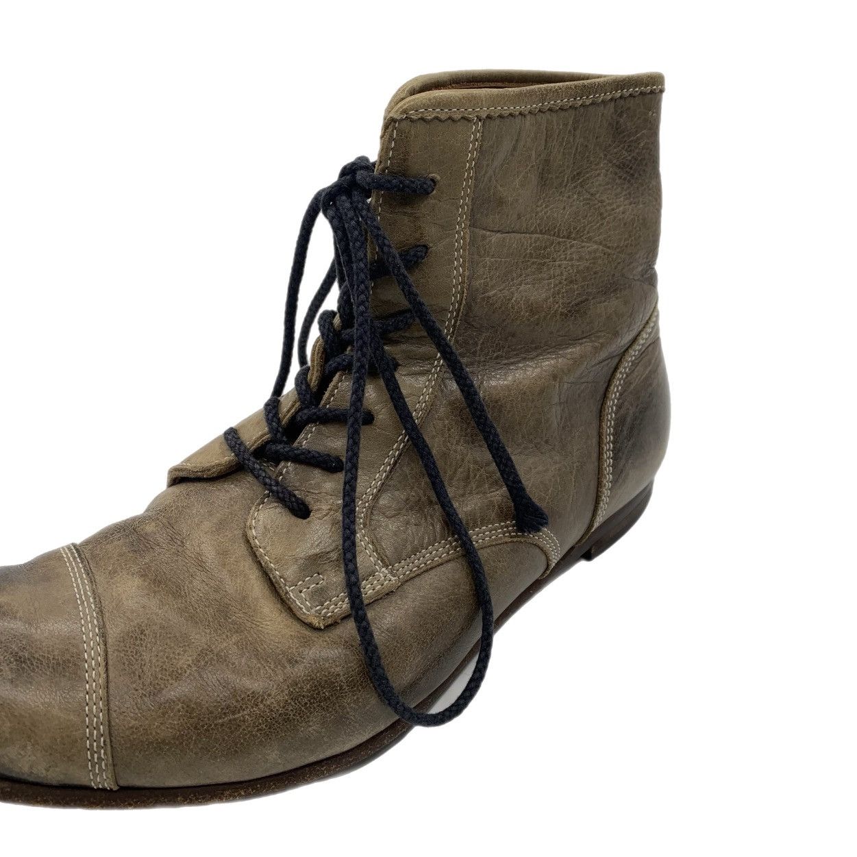 Maison MIHARA YASUHIRO Mihara Yasuhiro Leather Boots Size US 7 / EU 40 - 2 Thumbnail