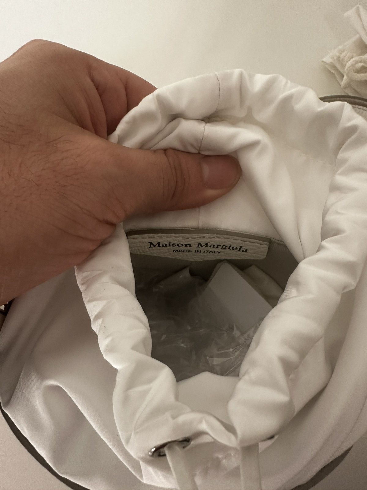 Maison Margiela Maison Margiela White 5AC Bucket Bag Size ONE SIZE - 8 Thumbnail