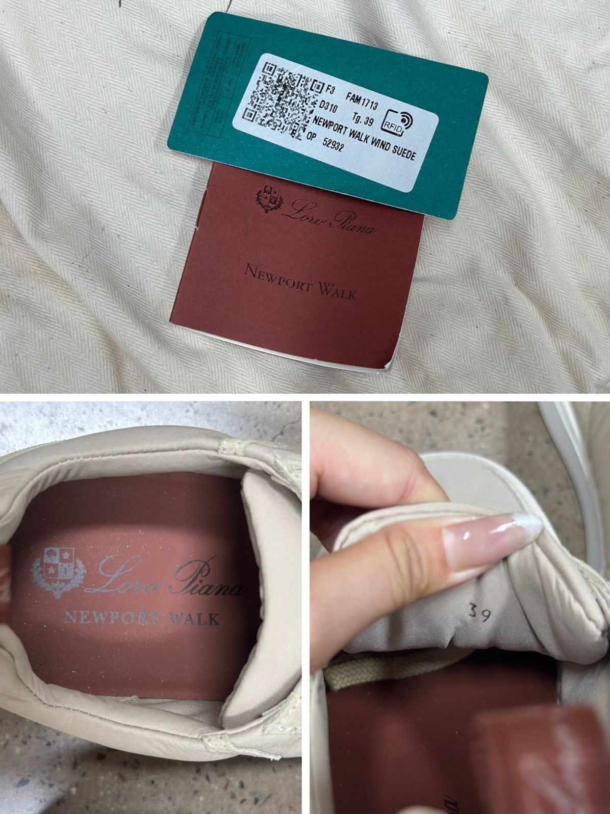Loro Piana Loro Piana lp Newport walk sneakers Size US 6 / EU 39 - 6 Thumbnail
