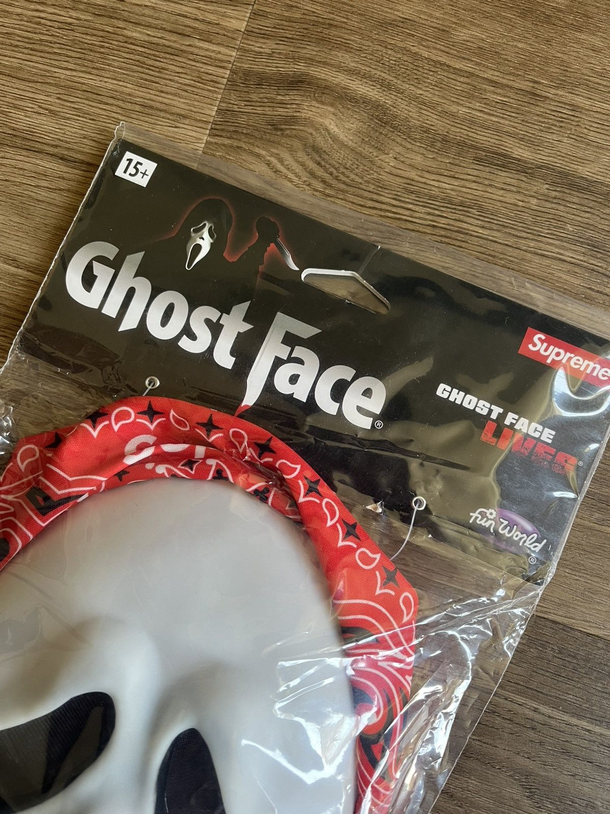 Supreme Supreme Ghost Face Mask Red (SS26) Size ONE SIZE - 2 Thumbnail