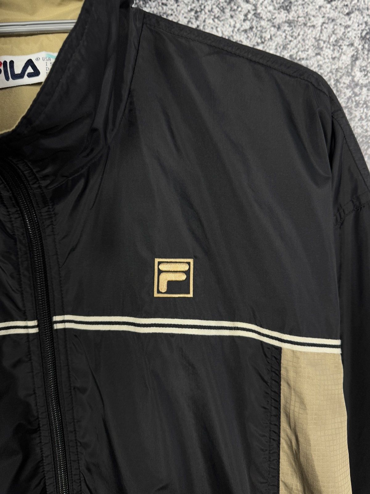 Fila Fila Vintage Nylon Jacket Windbreaker Streetwear Size L Size US L / EU 52-54 / 3 - 6 Thumbnail