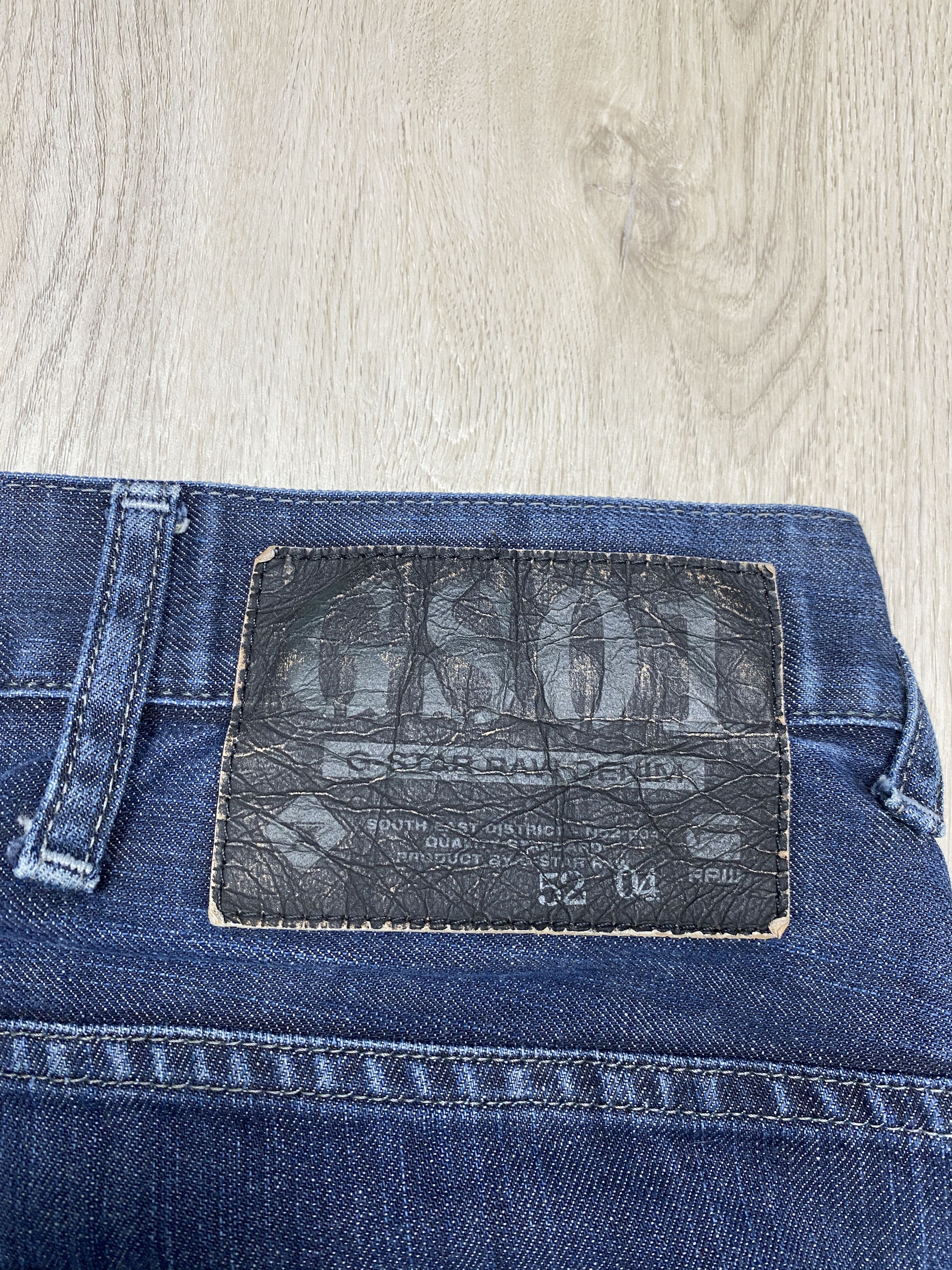 G-Star G Star Raw Vintage Mens Heller Tapered Denim Pants Jeans Size US 30 / EU 46 - 3 Thumbnail