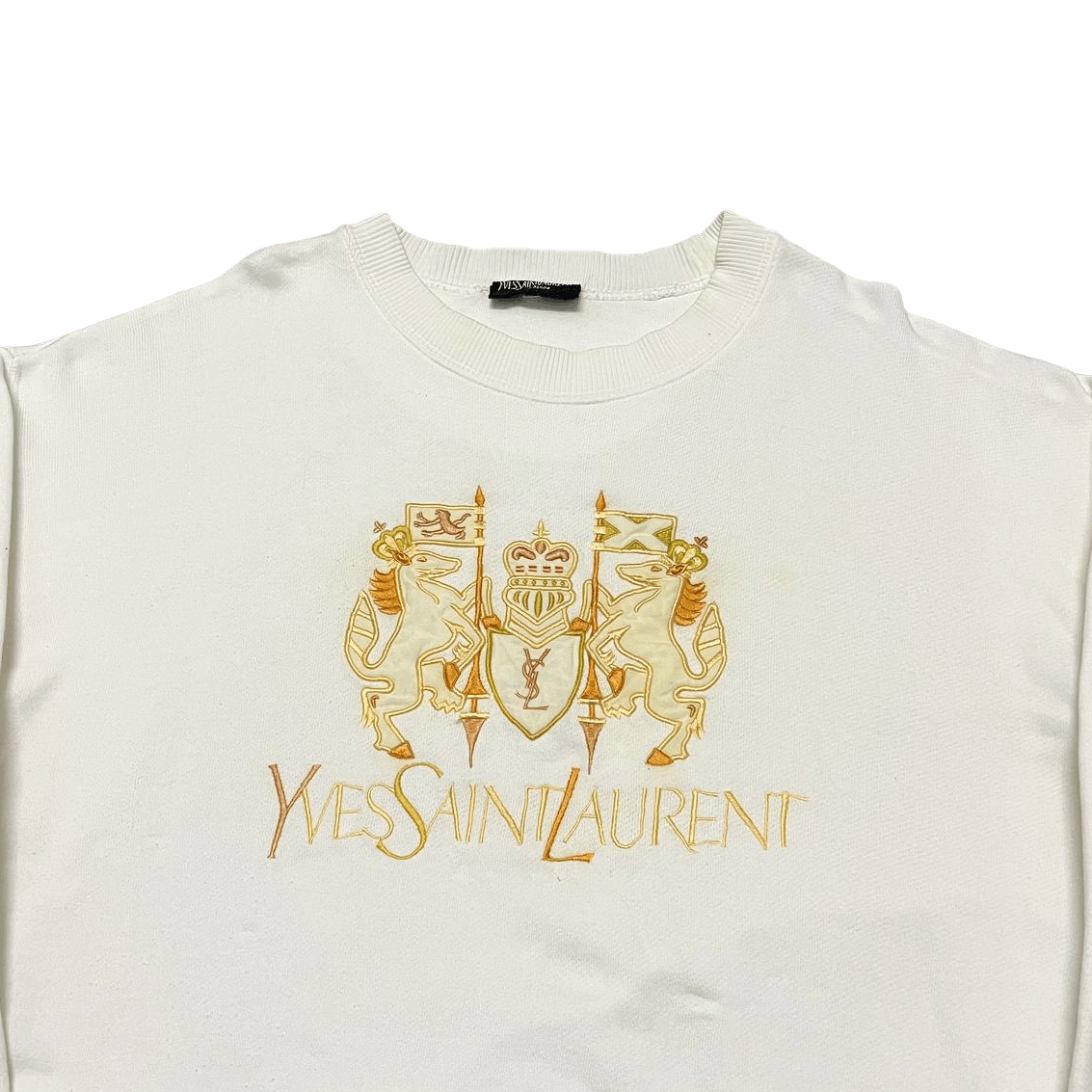 Yves Saint Laurent Vintage 90's YSL Yves Saint Laurent Pour Homme Embroidery Size US L / EU 52-54 / 3 - 2 Thumbnail