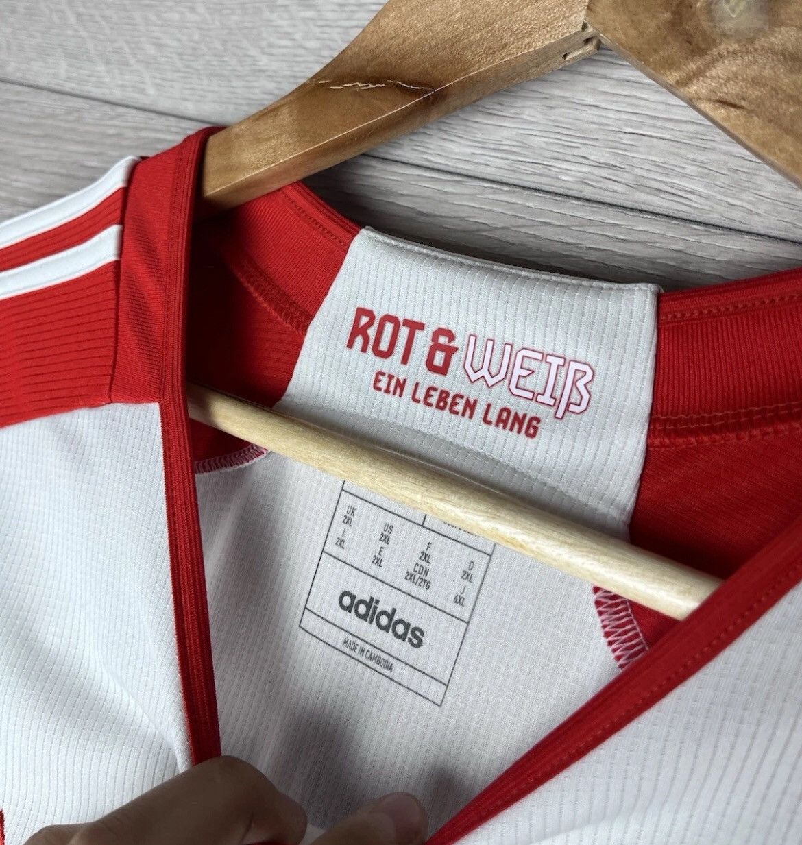Adidas MENS SOCCER JERSEY ADIDAS FC Bayern Munich size 2xl Size US XXL / EU 58 / 5 - 6 Thumbnail