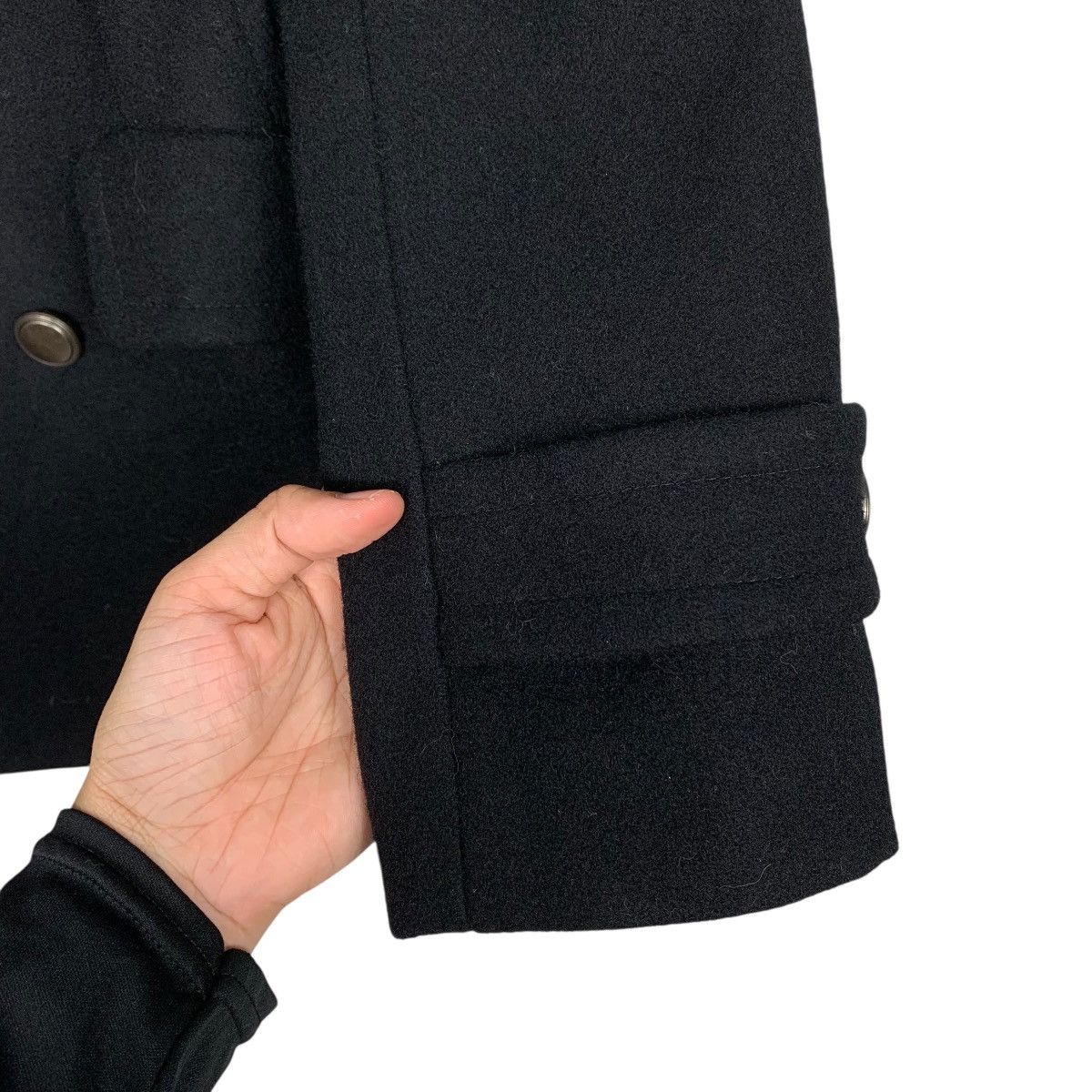 Michel Klein Michel Klein Double Breasted Wool Jacket Size S / US 4 / IT 40 - 13 Thumbnail