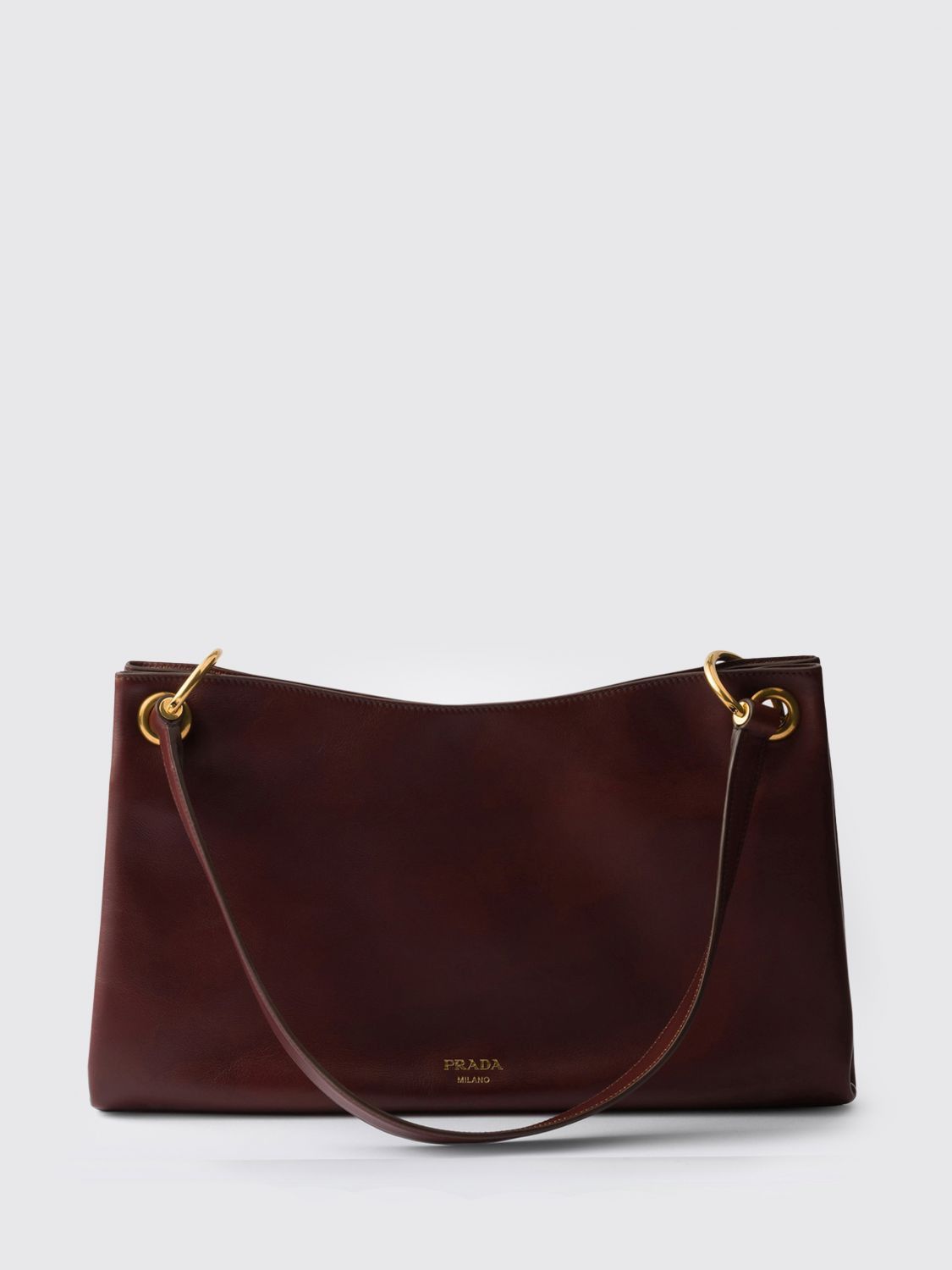 Prada Prada Shoulder Bag Woman Brown Size ONE SIZE - 1 Preview