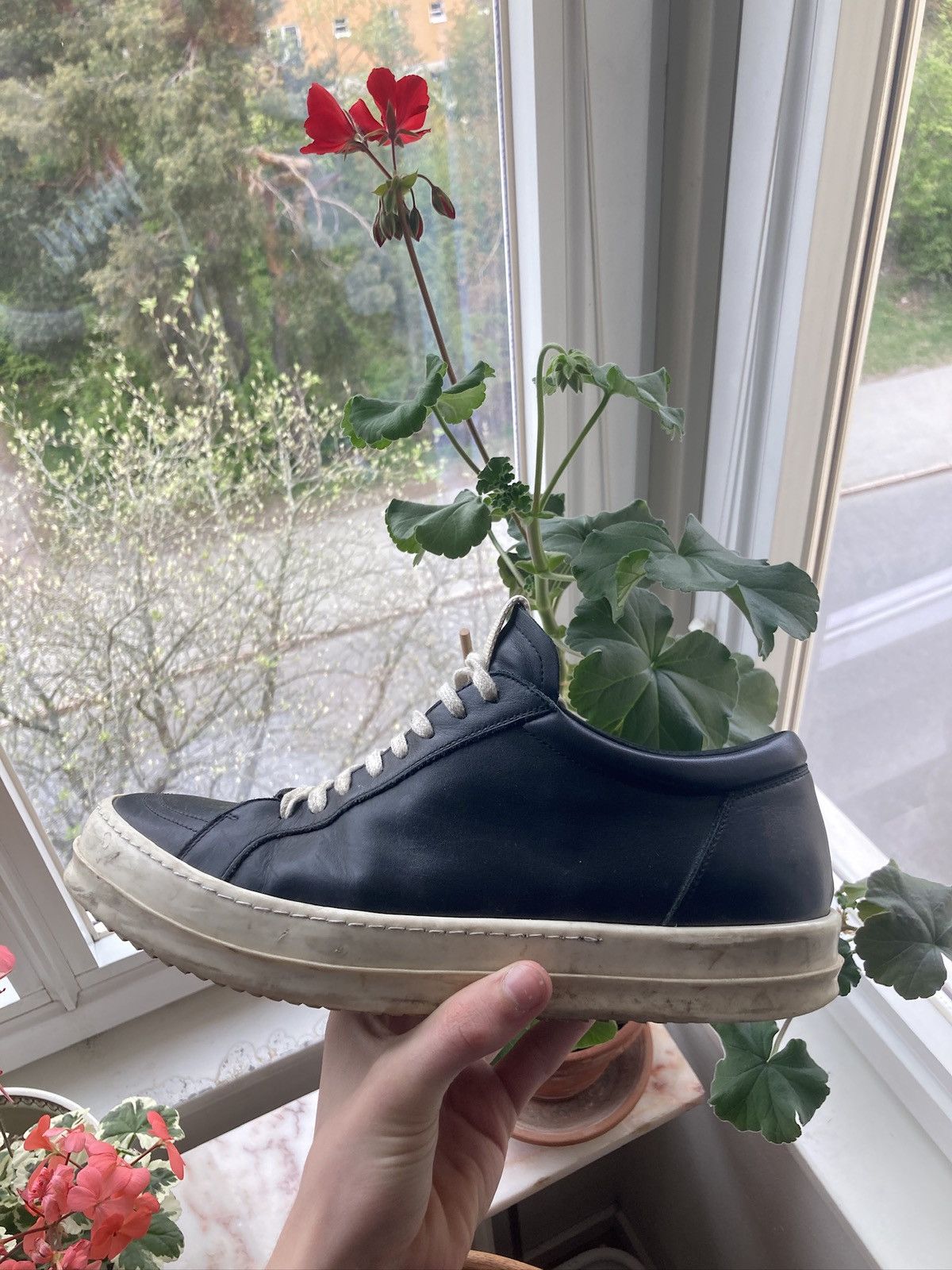 Rick Owens Rick Owen’s 2020 ”vans” Size US 10 / EU 43 - 2 Thumbnail