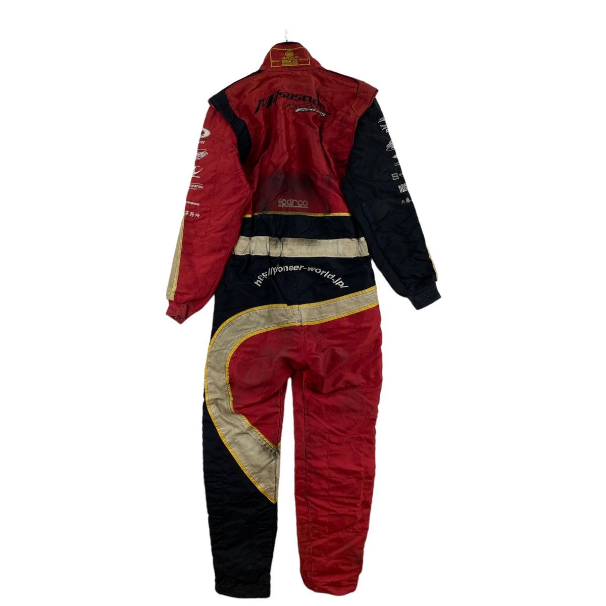 Vintage Vintage SPARCO Italy Brand Mitsusada Pwg Racing Sakai Arai Size US 43 - 2 Thumbnail