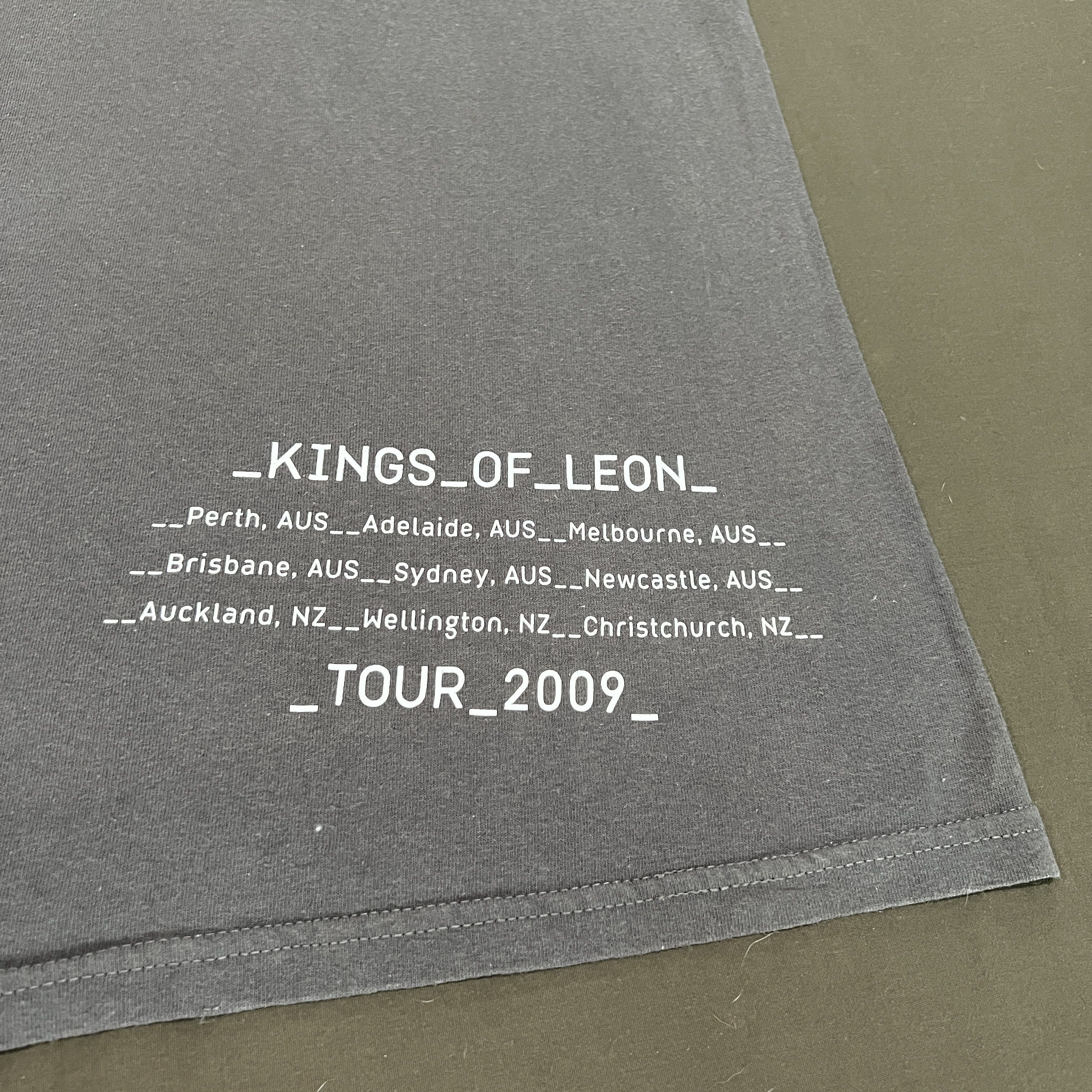 Band Tees Kings of Leon Tour 2009 Promo Tee Alternative rock Size US M / EU 48-50 / 2 - 8 Thumbnail