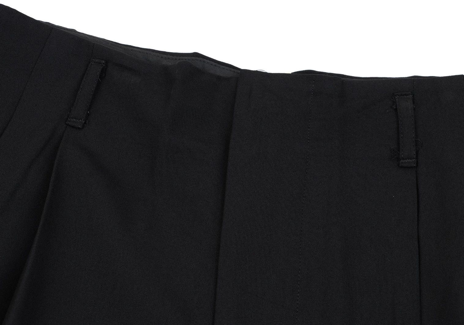 Jean Paul Gaultier Summer Wool Two-Tuck Pants in Black Size 48 Size US 32 / EU 48 - 3 Thumbnail